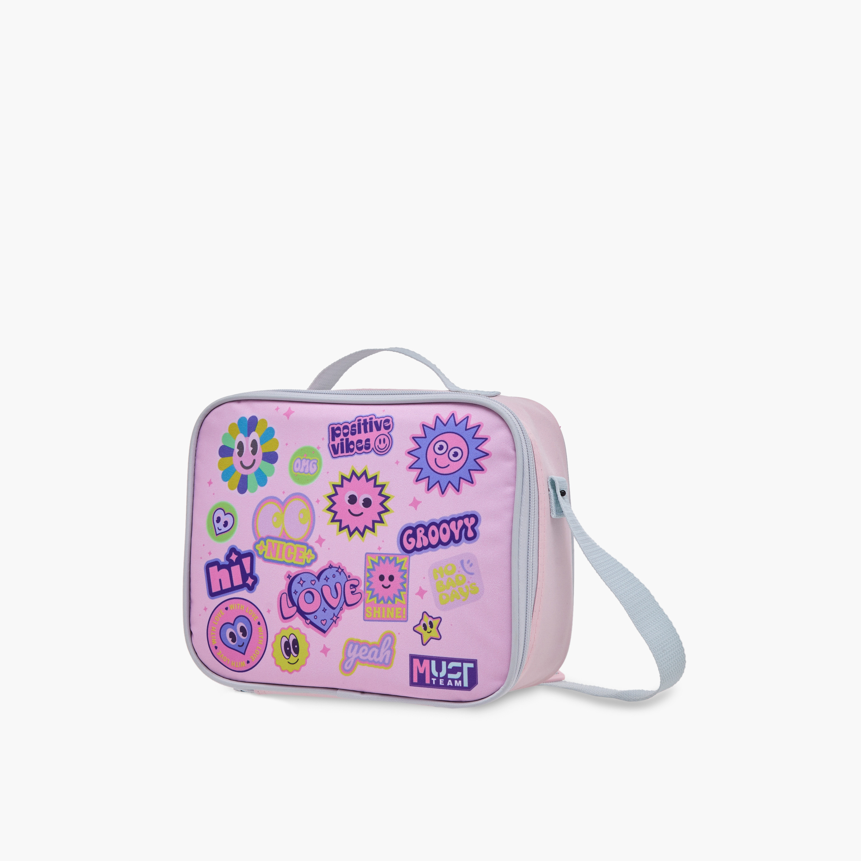 مجموعة شنطة ظهر ترولي 16 بوصة 5 قطع بطبعات من موست - 43x30x13 سم-school-bagsandbackpacks-trolleybags-image-13