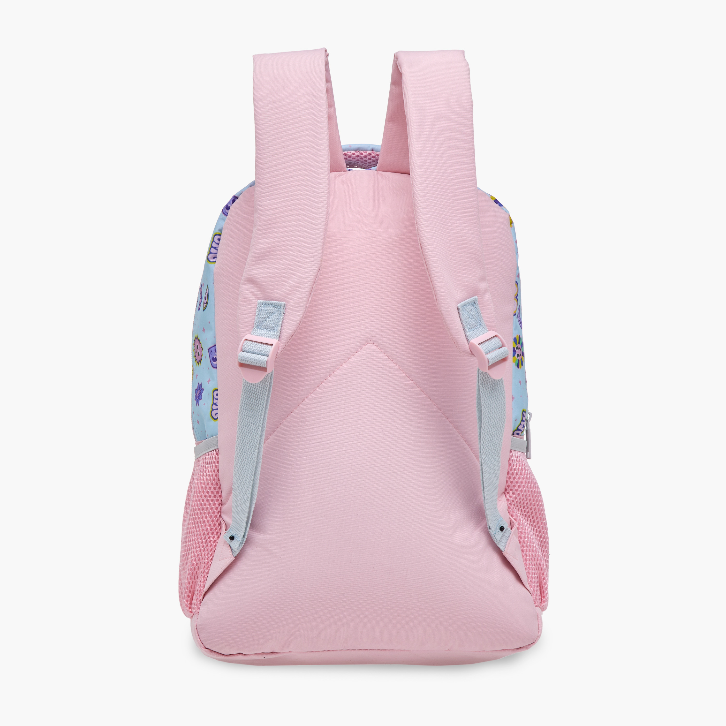 مجموعة شنطة ظهر ترولي 16 بوصة 5 قطع بطبعات من موست - 43x30x13 سم-school-bagsandbackpacks-trolleybags-image-6