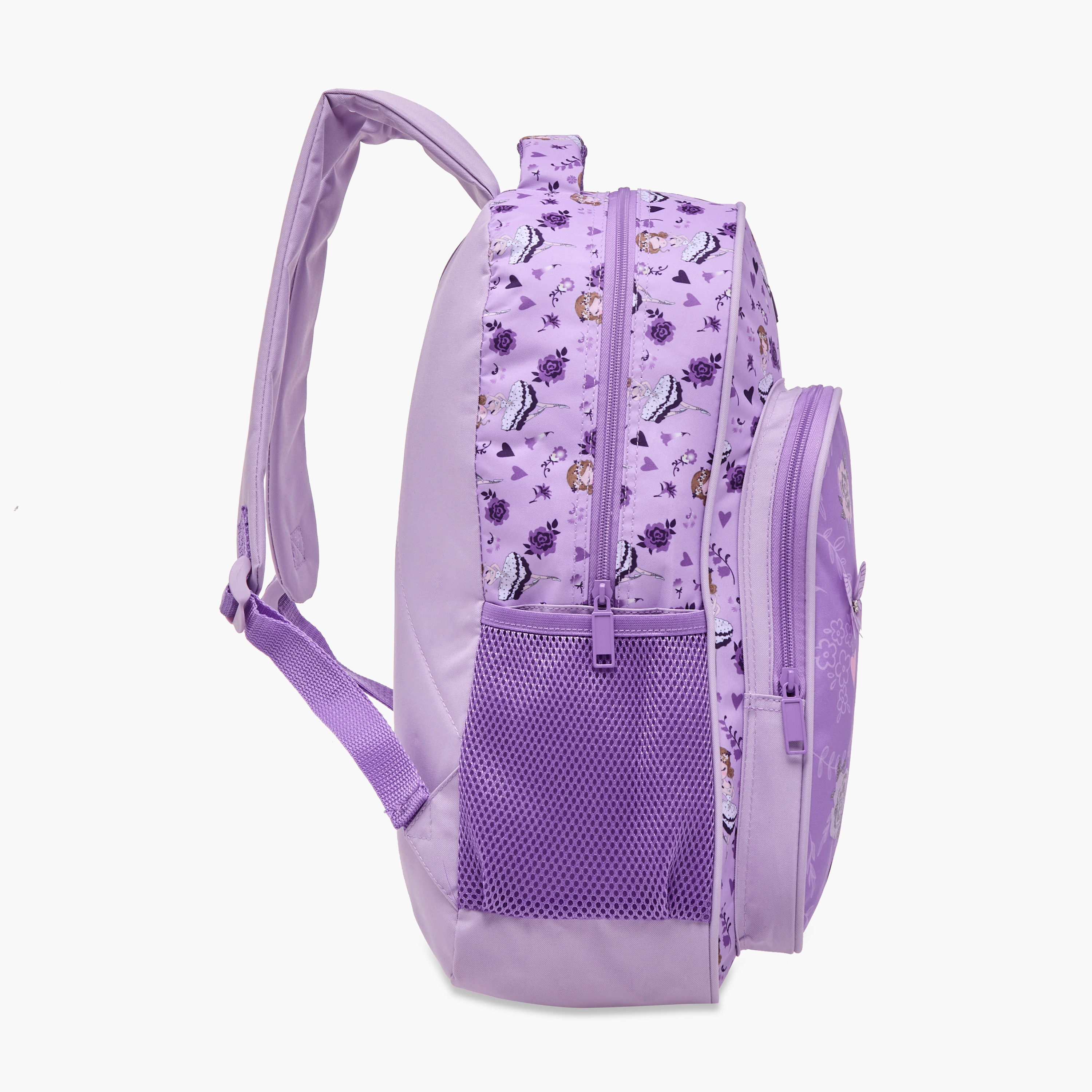 MUST 5-Piece Ballet Print 16-inch Trolley Backpack Set - 43x30x13 cms-school-bagsandbackpacks-sets-image-4