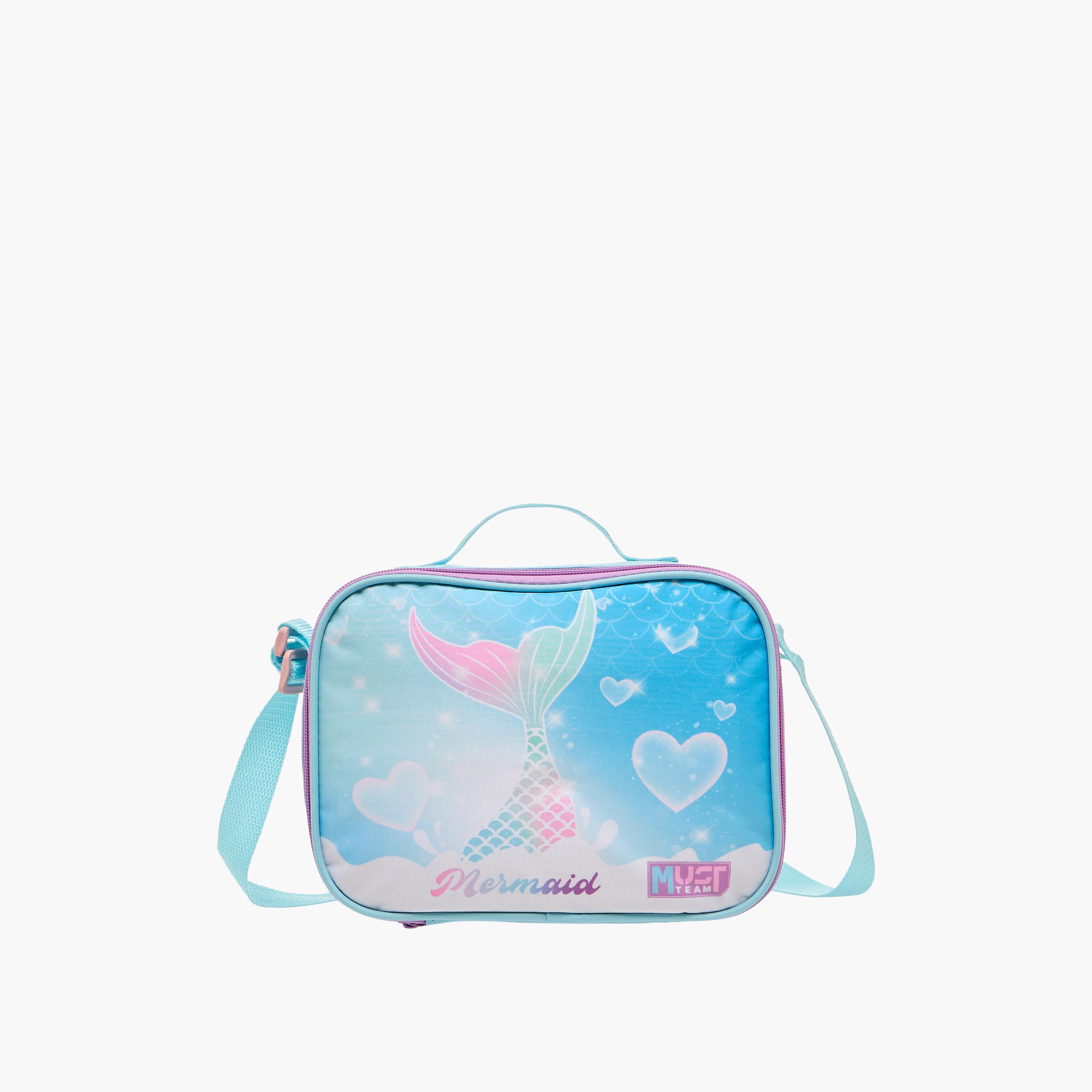 MUST Mermaid 5-Piece School Trolley Bag Set for Girls 5-8 Years with Lunch Bag and Pencil Pouch -promo_LS20_OMN-image-10
