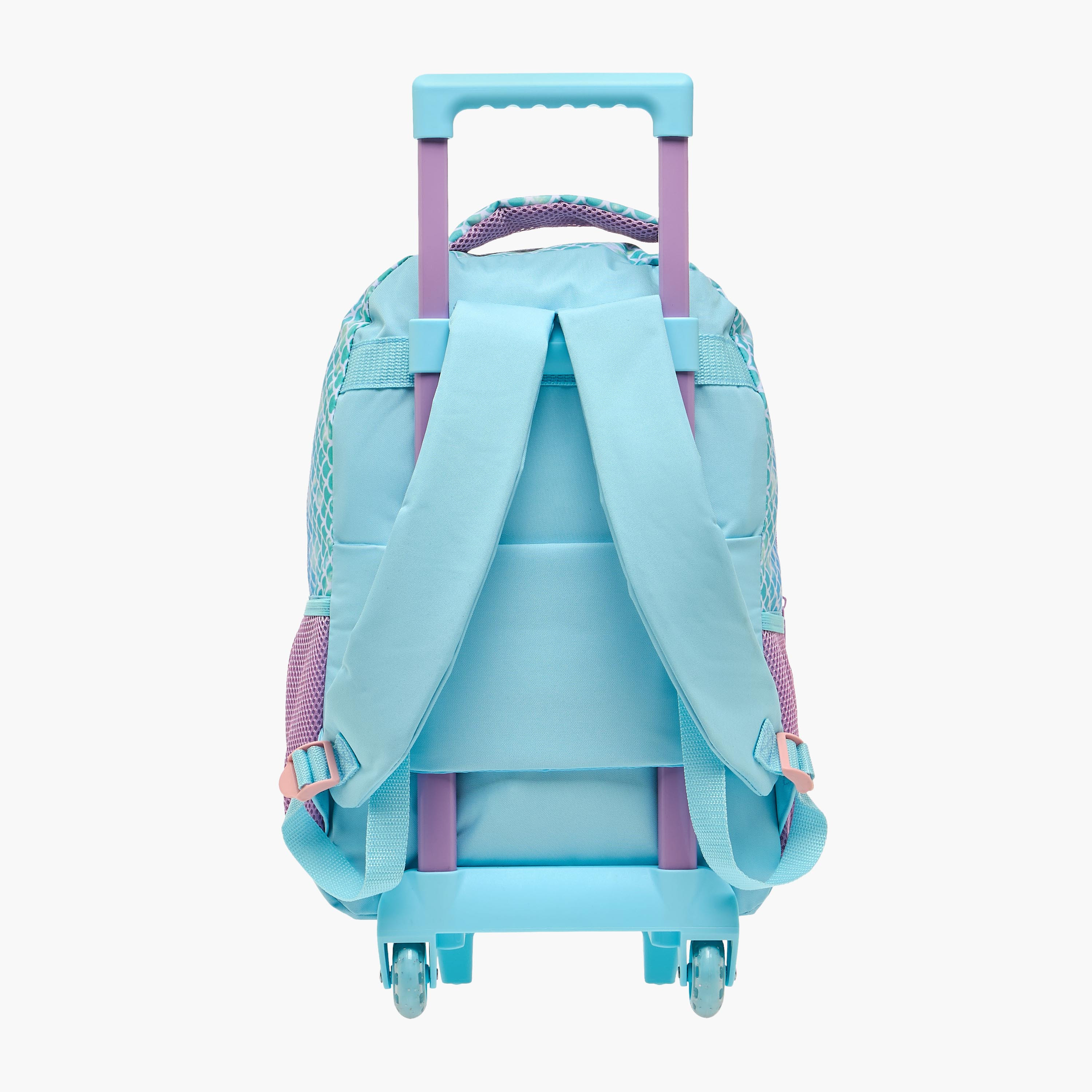MUST Mermaid 5-Piece School Trolley Bag Set for Girls 5-8 Years with Lunch Bag and Pencil Pouch -promo_LS20_OMN-image-5