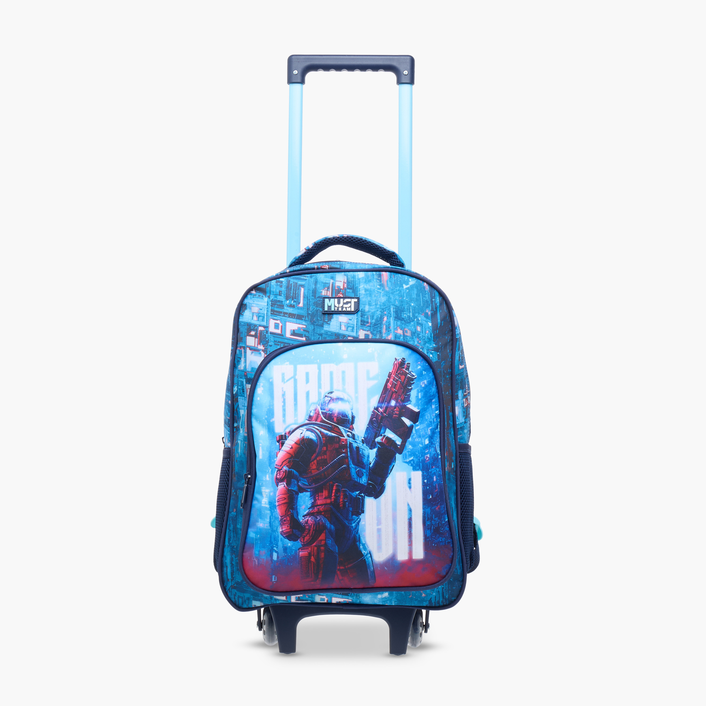 MUST 3-Piece Game Print 16-inch Trolley Backpack Set - 43x30x13 cms-school-bagsandbackpacks-trolleybags-image-10