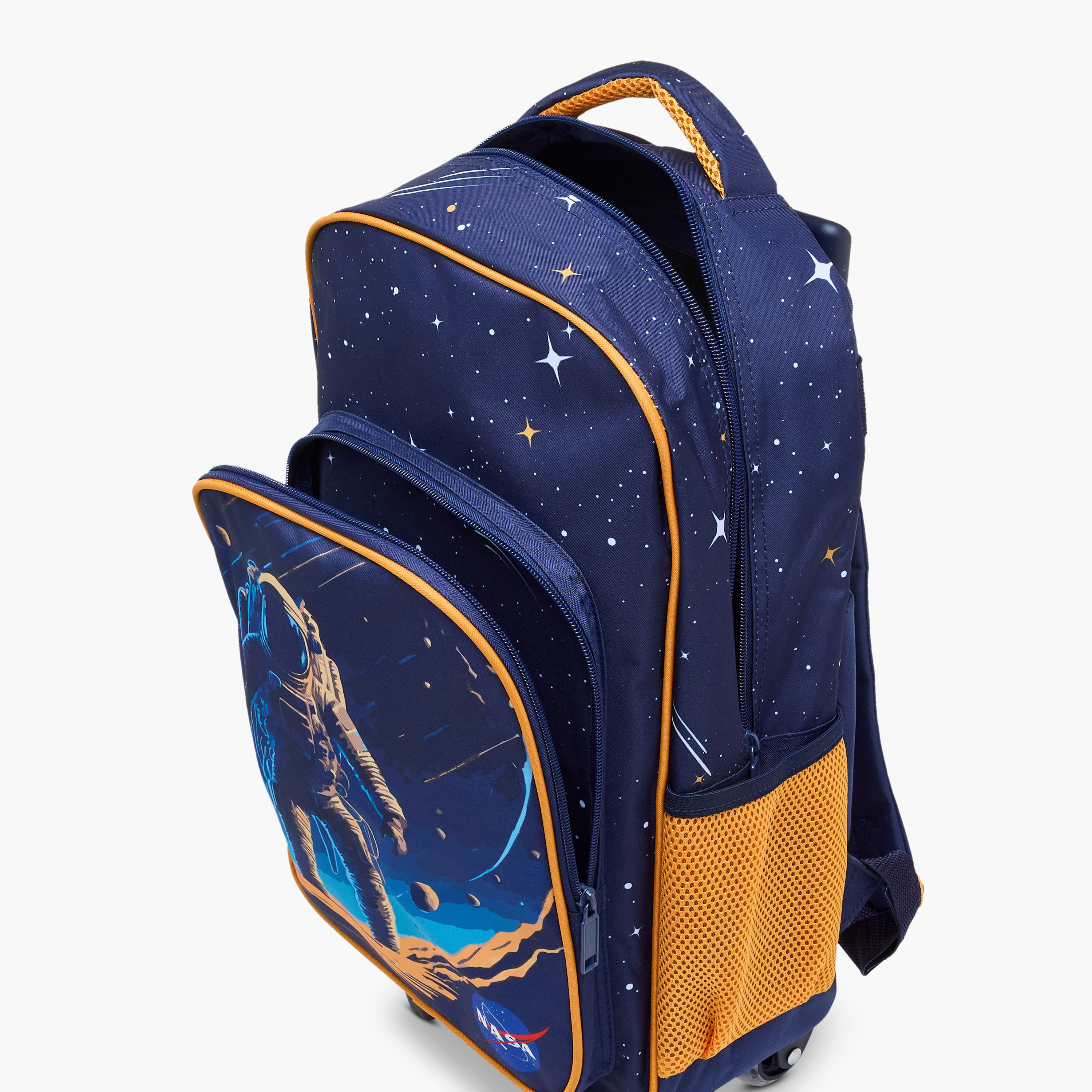 MUST Space 3-Piece School Trolley Bag Set for Boys 5-8 Years with Lunch Bag and Pencil Pouch -school-bagsandbackpacks-trolleybags-image-19