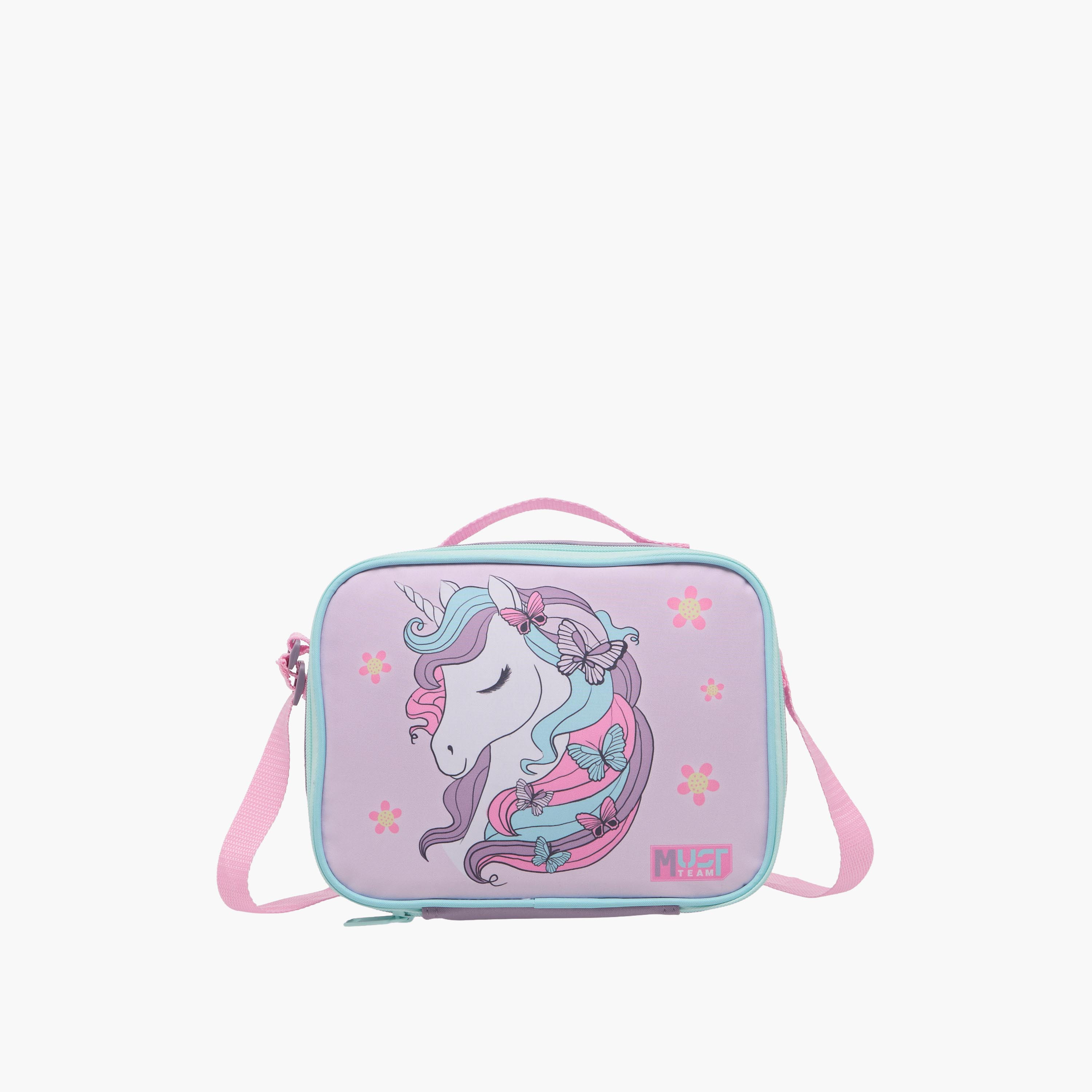 MUST Unicorn 3-Piece School Trolley Bag Set for Girls 5-8 Years with Lunch Bag and Pencil Pouch -promo_LS20_OMN-image-12