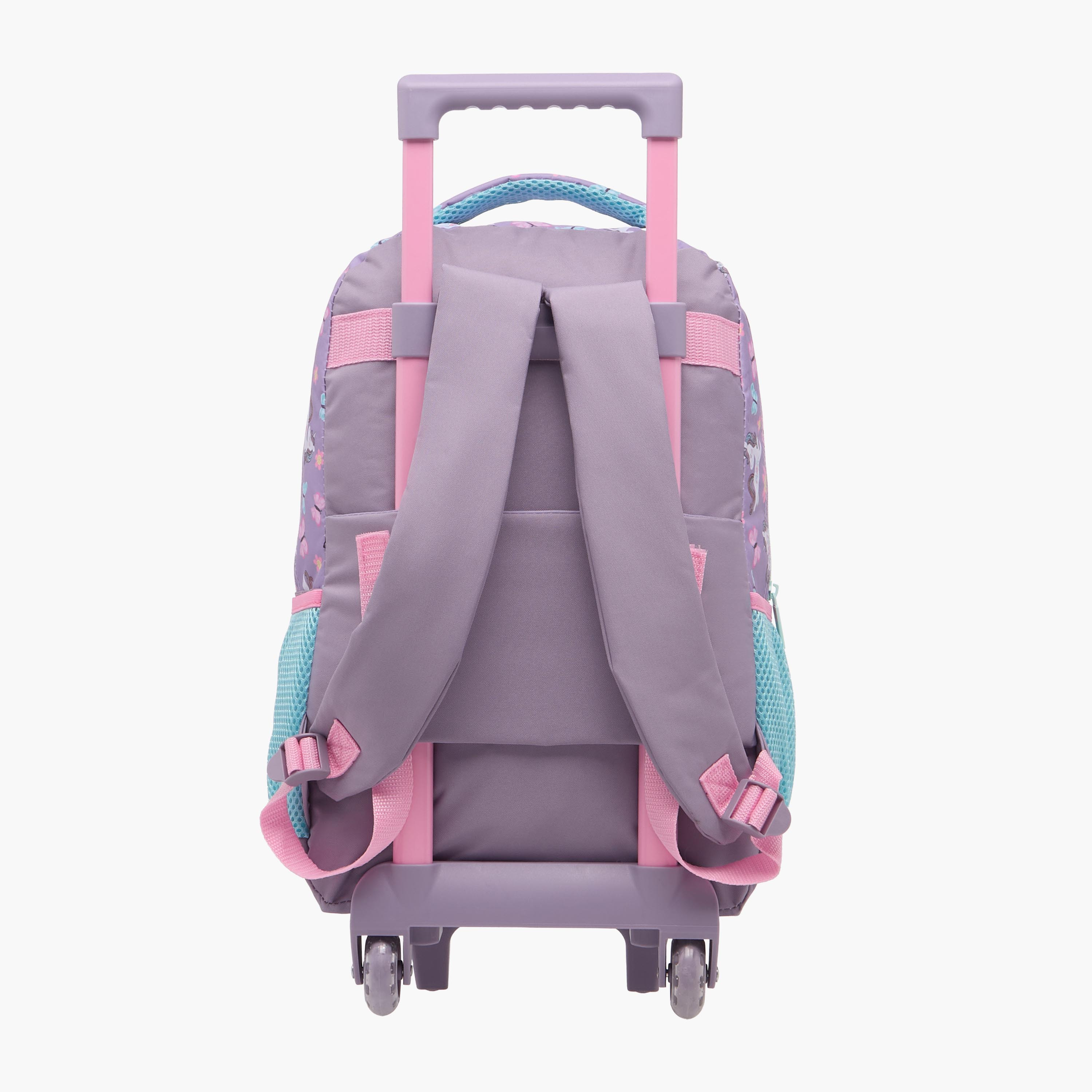 MUST Unicorn 3-Piece School Trolley Bag Set for Girls 5-8 Years with Lunch Bag and Pencil Pouch -promo_LS20_OMN-image-5