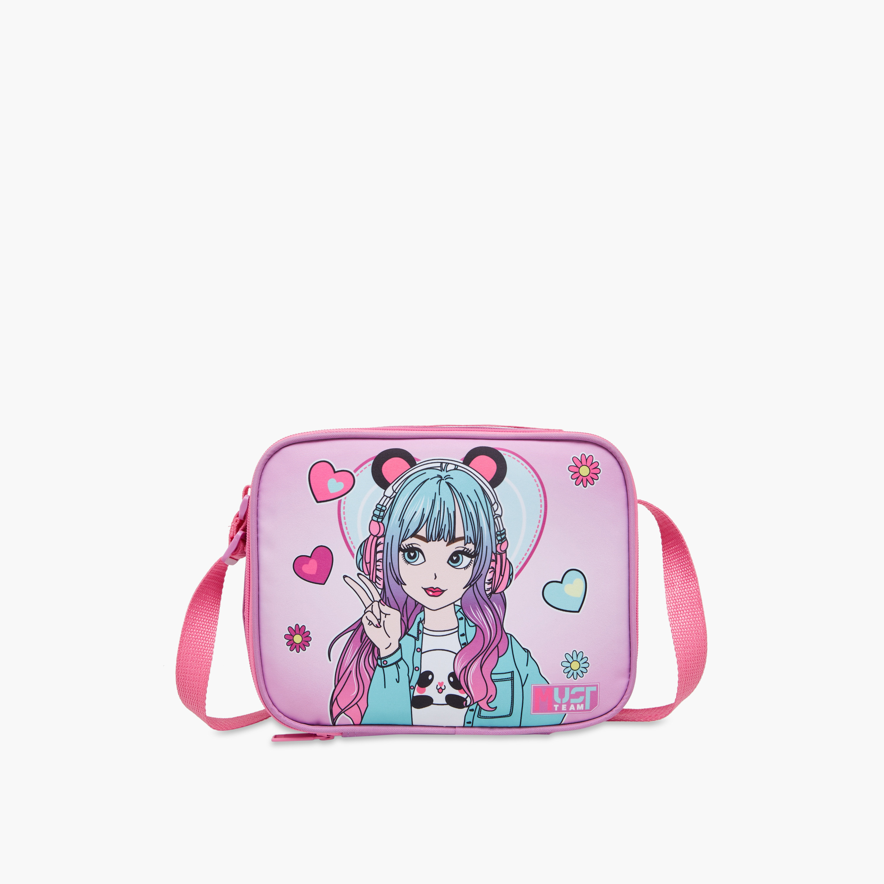 MUST Printed 3-Piece School Trolley Bag Set for Girls 5-8 Years with Lunch Bag and Pencil Pouch -school-bagsandbackpacks-trolleybags-image-14