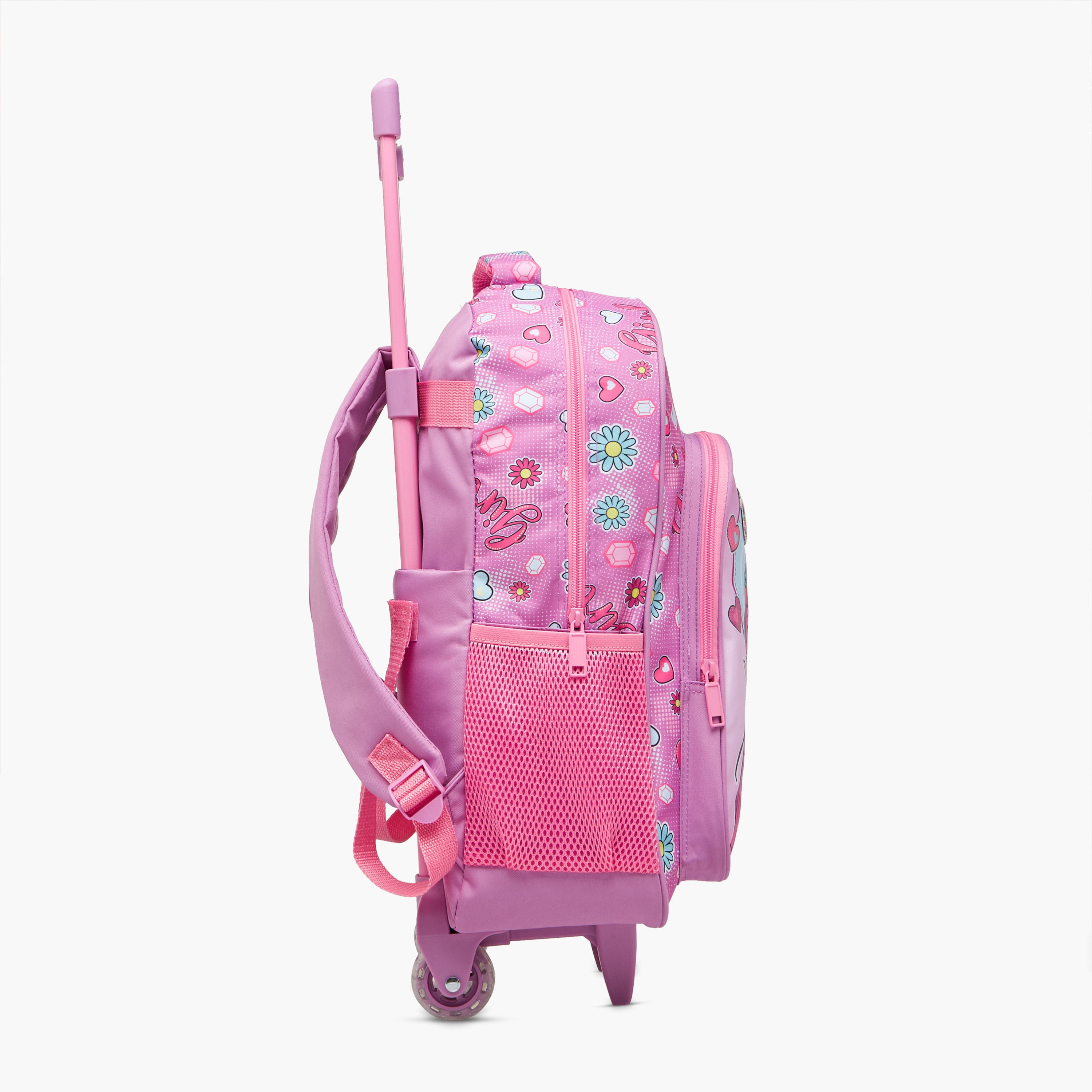MUST Printed 3-Piece School Trolley Bag Set for Girls 5-8 Years with Lunch Bag and Pencil Pouch -school-bagsandbackpacks-trolleybags-image-5