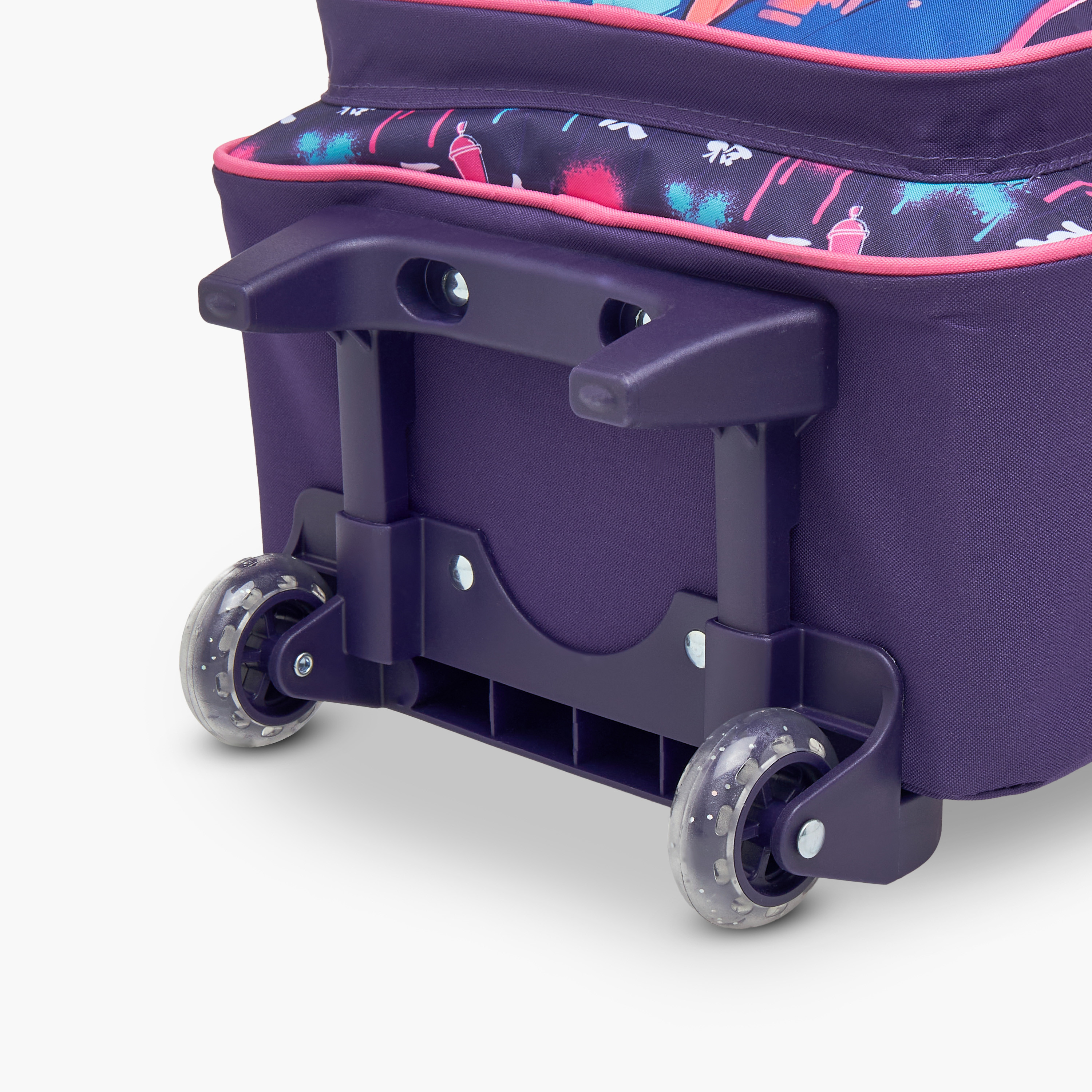 MUST Printed 3-Piece School Trolley Bag Set for Girls 5-8 Years with Lunch Bag and Pencil Pouch -promo_LS20_OMN-image-13