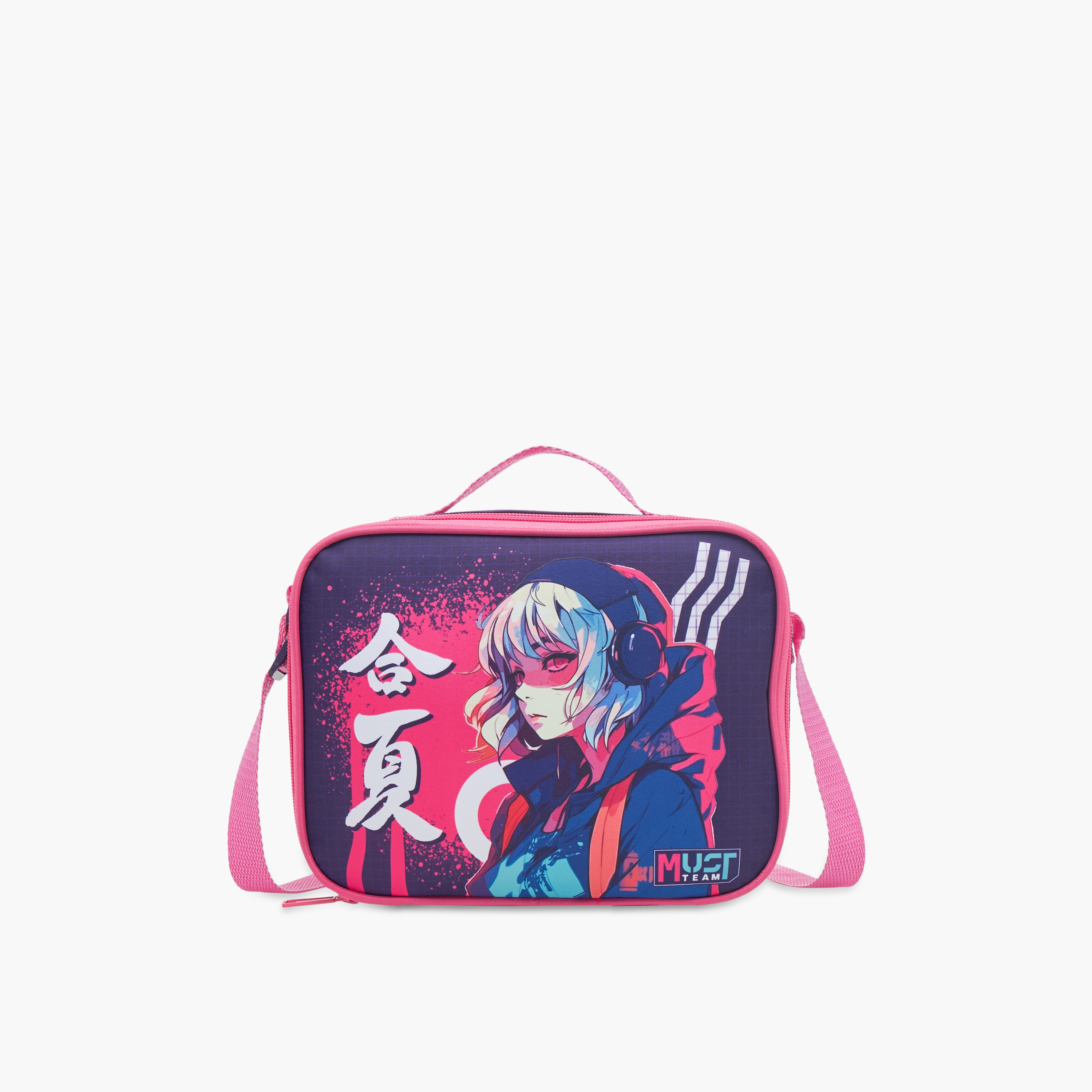 MUST Printed 3-Piece School Trolley Bag Set for Girls 5-8 Years with Lunch Bag and Pencil Pouch -promo_LS20_OMN-image-16
