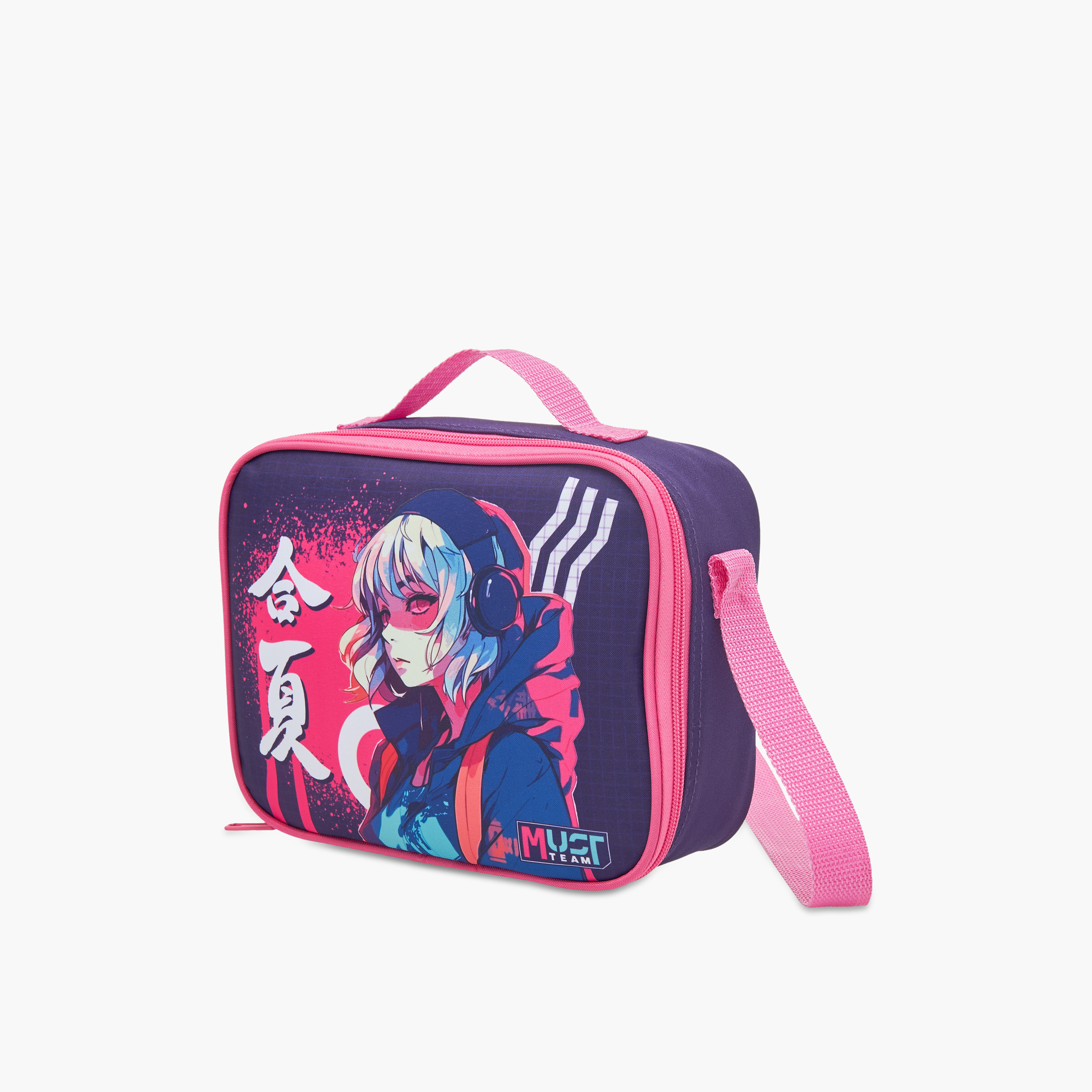 MUST Printed 3-Piece School Trolley Bag Set for Girls 5-8 Years with Lunch Bag and Pencil Pouch -promo_LS20_OMN-image-17