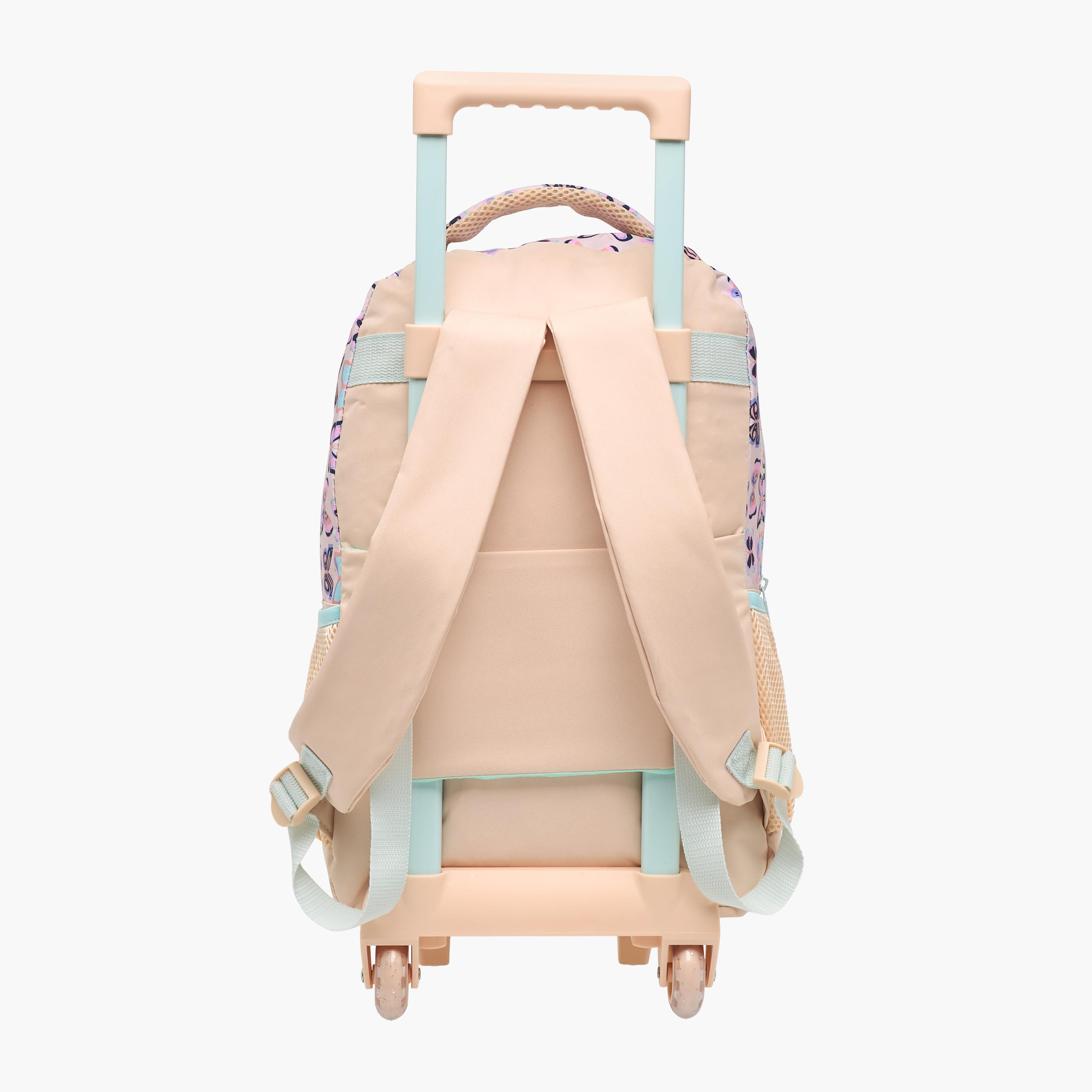 MUST Butterfly 3-Piece School Trolley Bag Set for Girls 5-8 Years with Lunch Bag and Pencil Pouch -promo_LS20_OMN-image-5