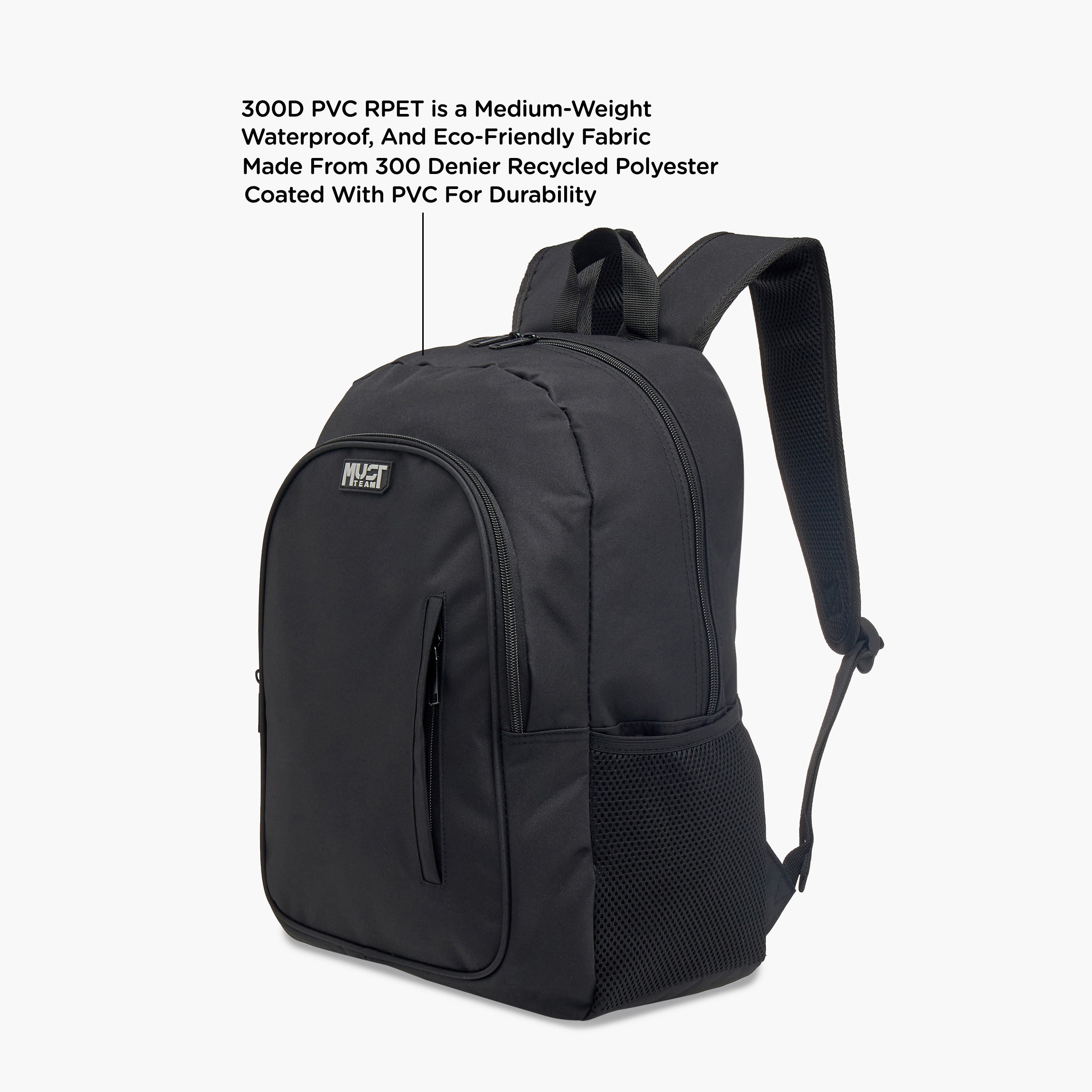 MUST Logo Applique Backpack with Lunch Bag and Pencil Pouch Set - 32x18x43 cms-school-bagsandbackpacks-sets-image-9