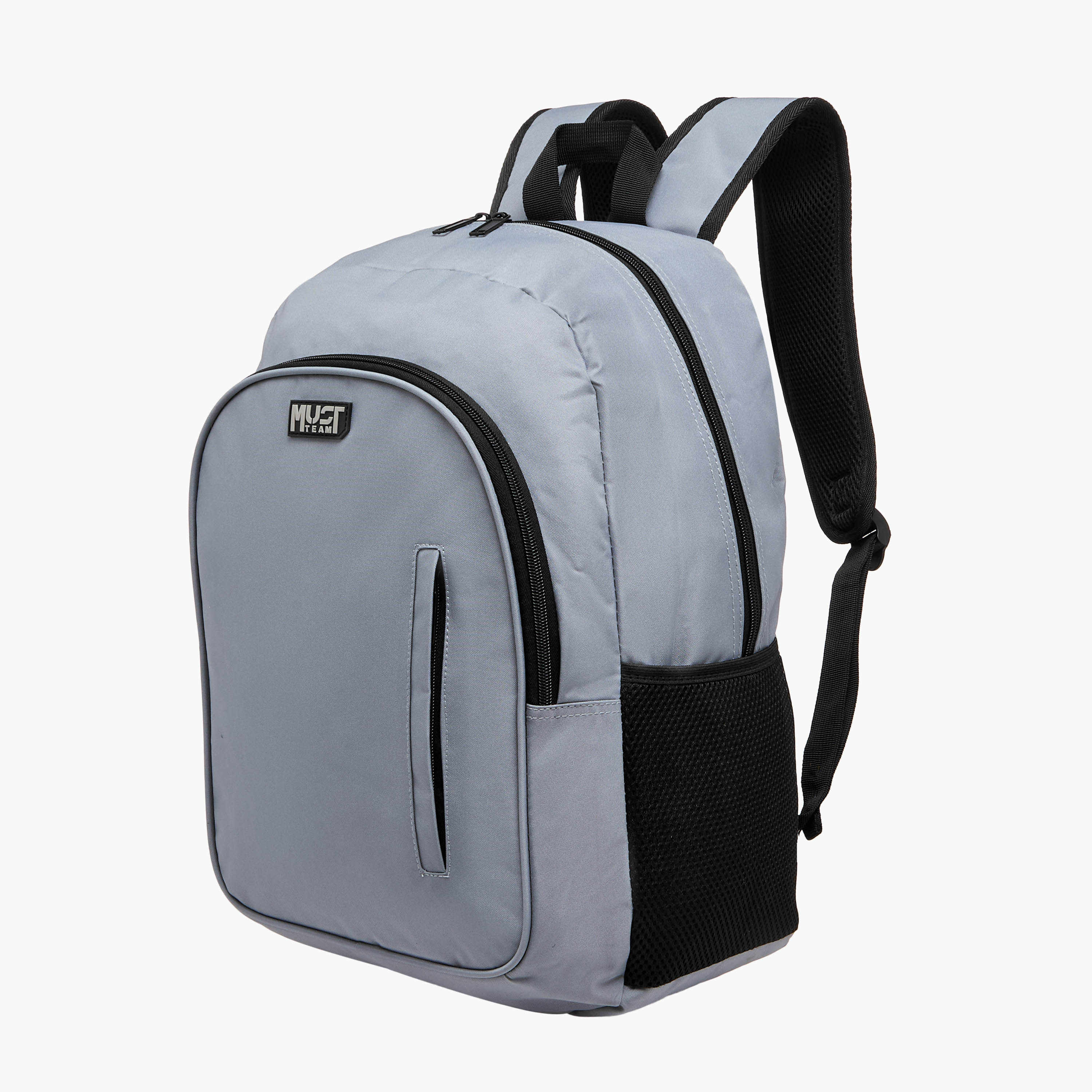 MUST Logo Applique Backpack with Lunch Bag and Pencil Pouch Set - 32x18x43 cms-school-bagsandbackpacks-sets-image-3