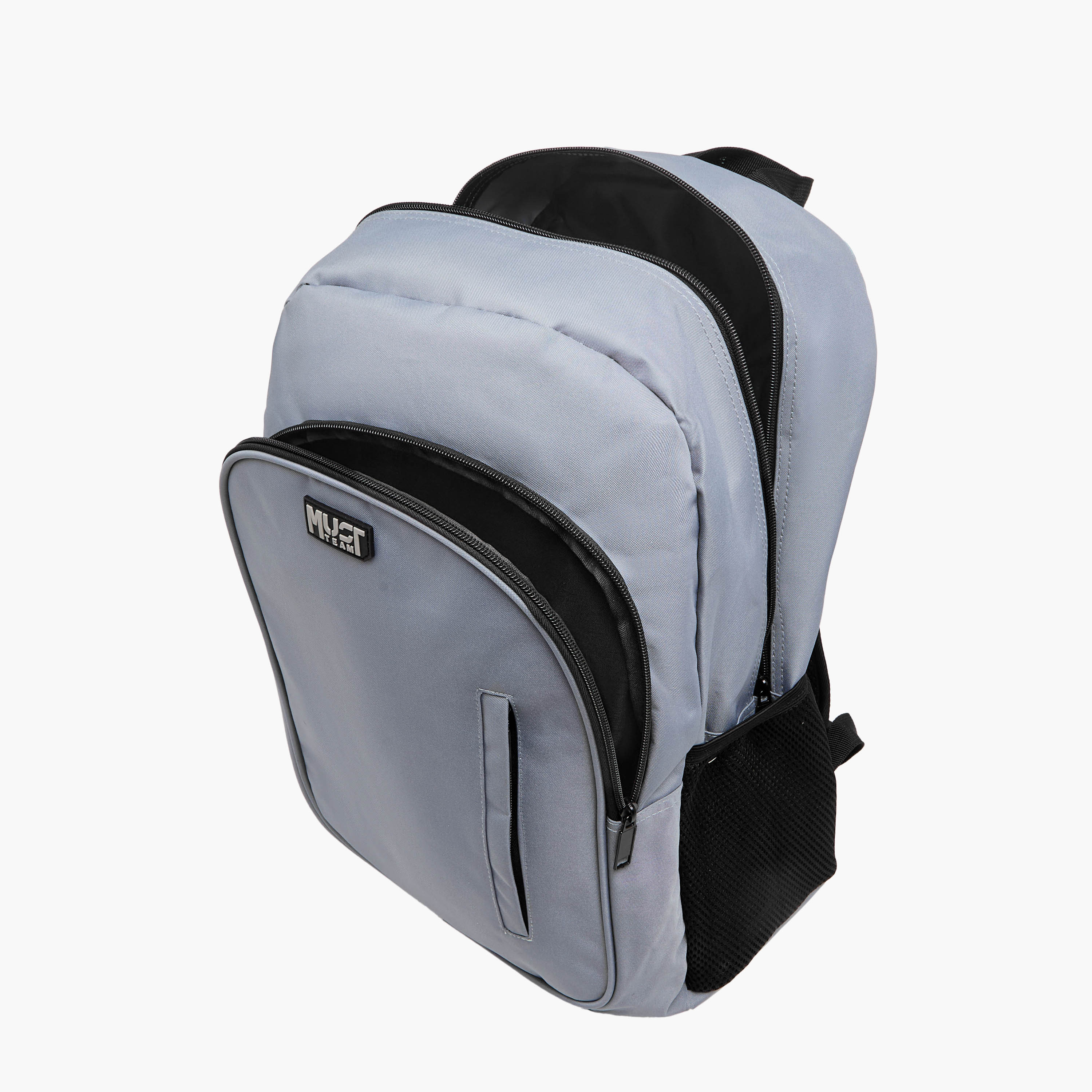 MUST Logo Applique Backpack with Lunch Bag and Pencil Pouch Set - 32x18x43 cms-school-bagsandbackpacks-sets-image-5