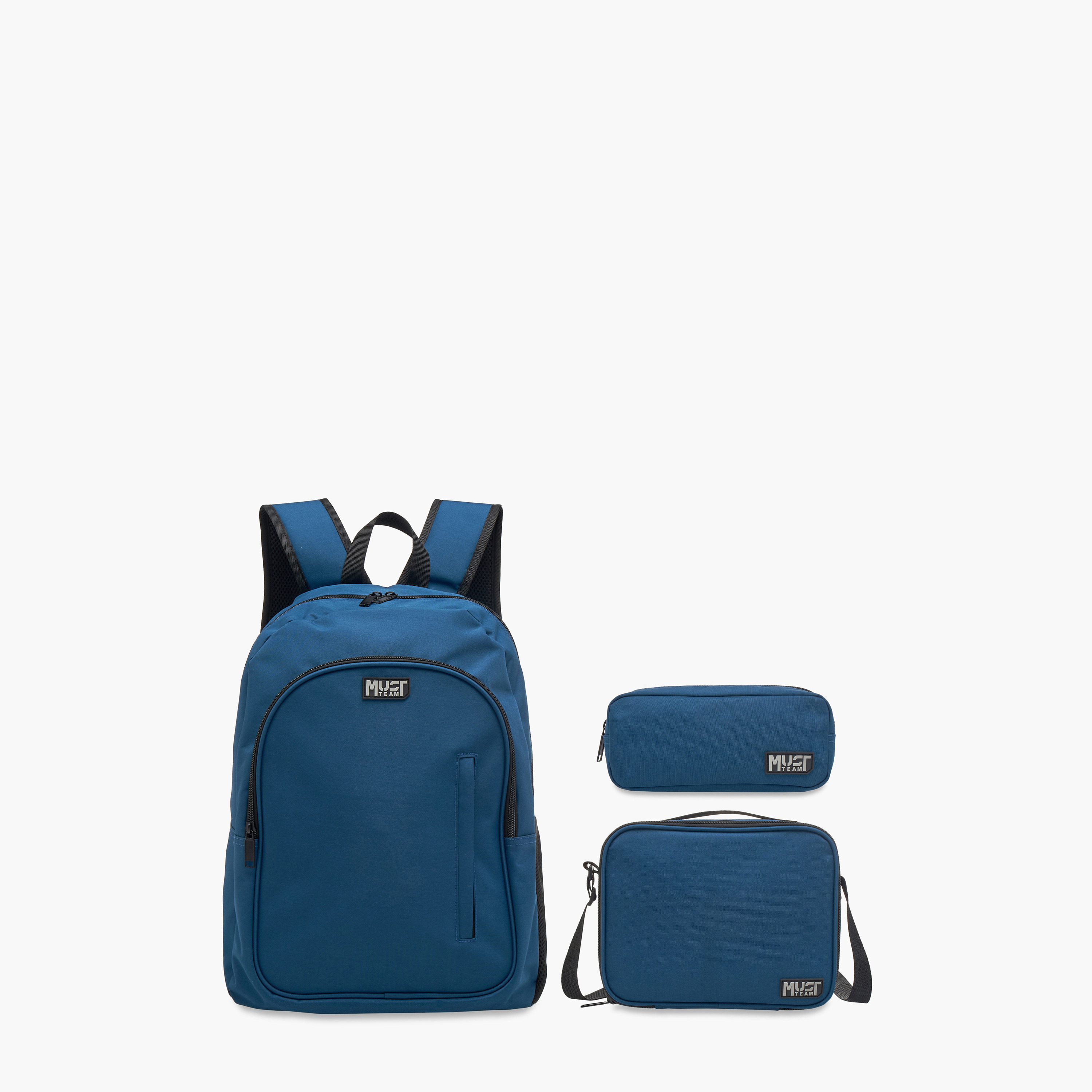 طقم شنطة ظهر سادة 3 قطع من موست - 32x18x43 سم-school-bagsandbackpacks-backpacks-image-1