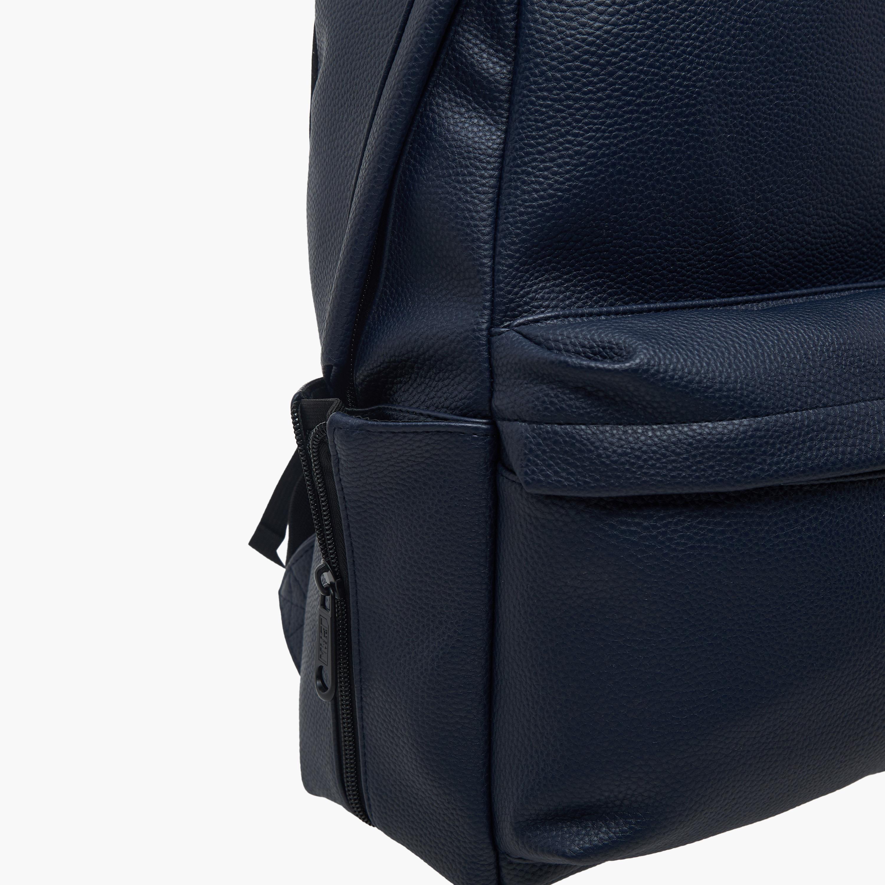 MUST Textured Backpack with Adjustable Shoulder Straps and Zip Closure - 32x17x42 cms-promo_LS20_OMN-image-7