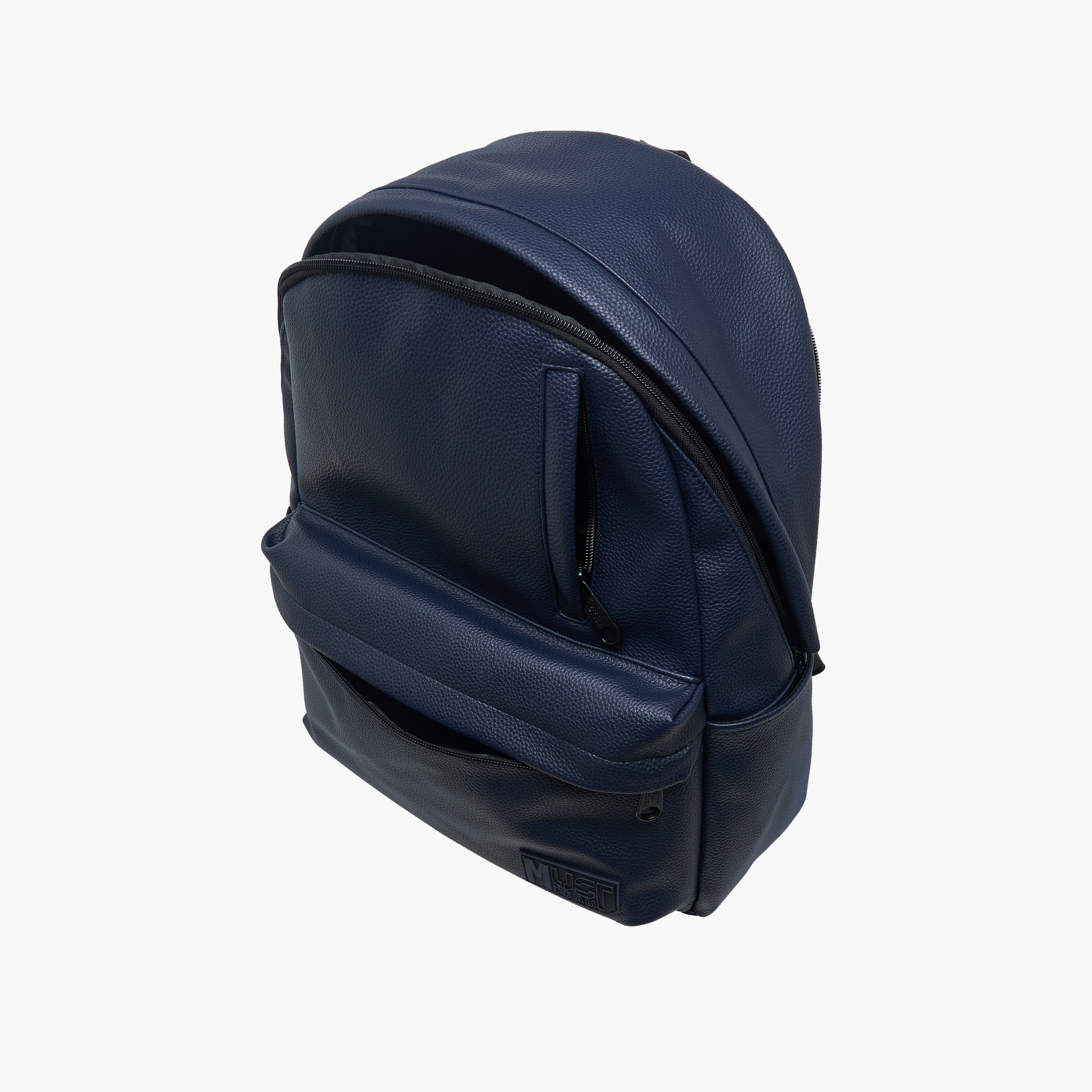 MUST Textured Backpack with Adjustable Shoulder Straps and Zip Closure - 32x17x42 cms-promo_LS20_OMN-image-11