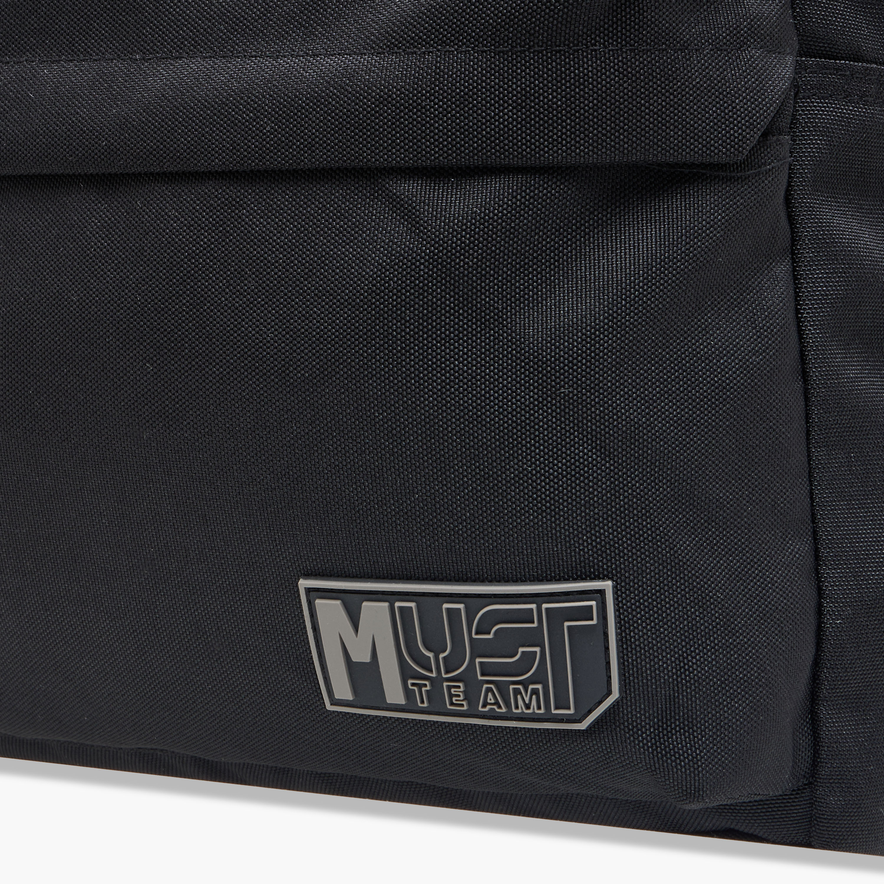 MUST Logo Applique Backpack with Adjustable Straps and Zip Closure - 32x19x42 cms-school-bagsandbackpacks-backpacks-image-8