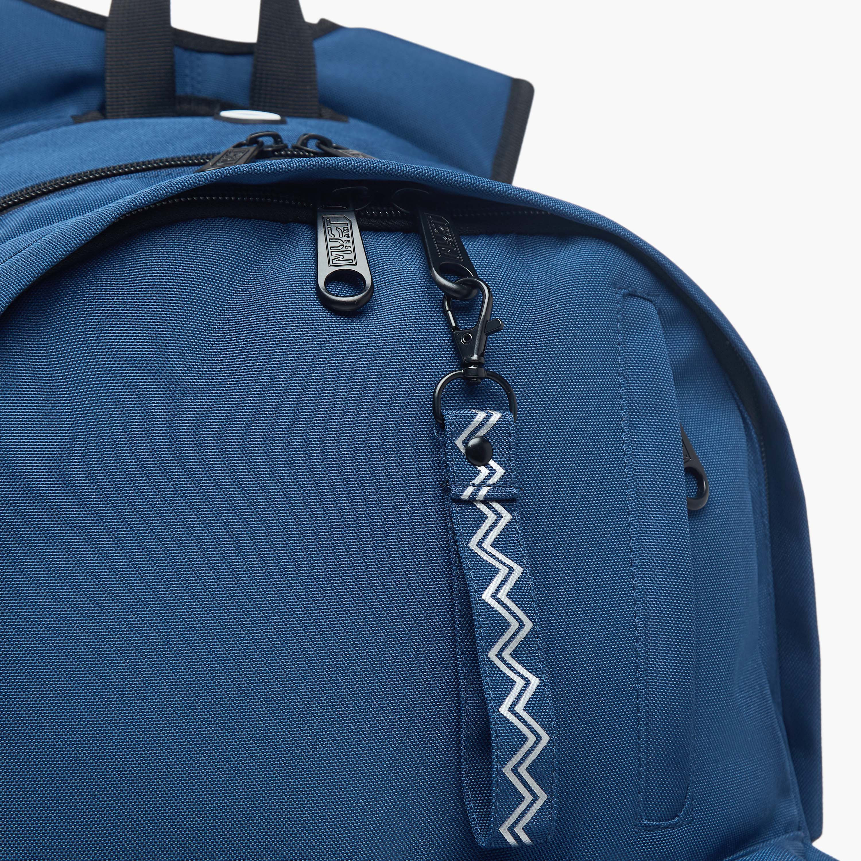 MUST Textured Backpack with Adjustable Shoulder Straps and Zip Closure - 32x19x42 cms-promo_LS20_OMN-image-7