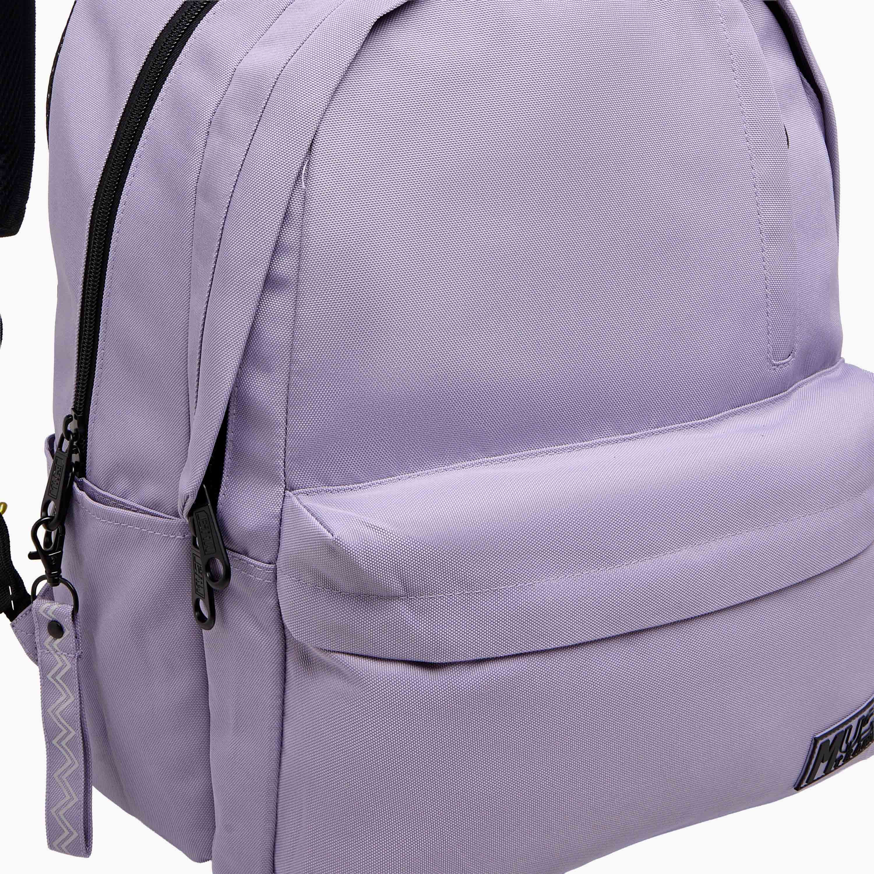 MUST Mermaid Print Backpack with Zip Closure and Laptop Compartment - 32x19x42 cms-school-bagsandbackpacks-backpacks-image-5