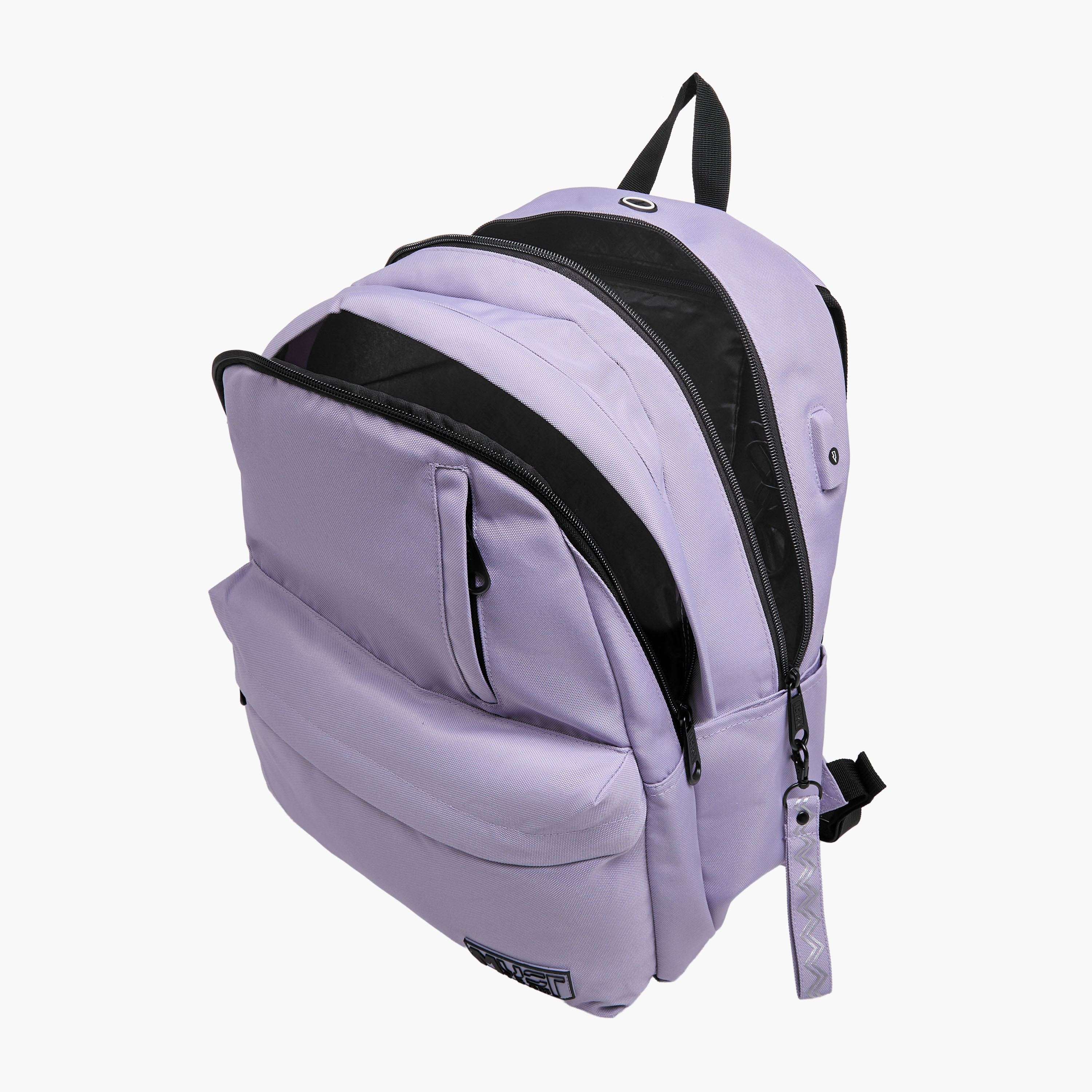 MUST Mermaid Print Backpack with Zip Closure and Laptop Compartment - 32x19x42 cms-school-bagsandbackpacks-backpacks-image-8