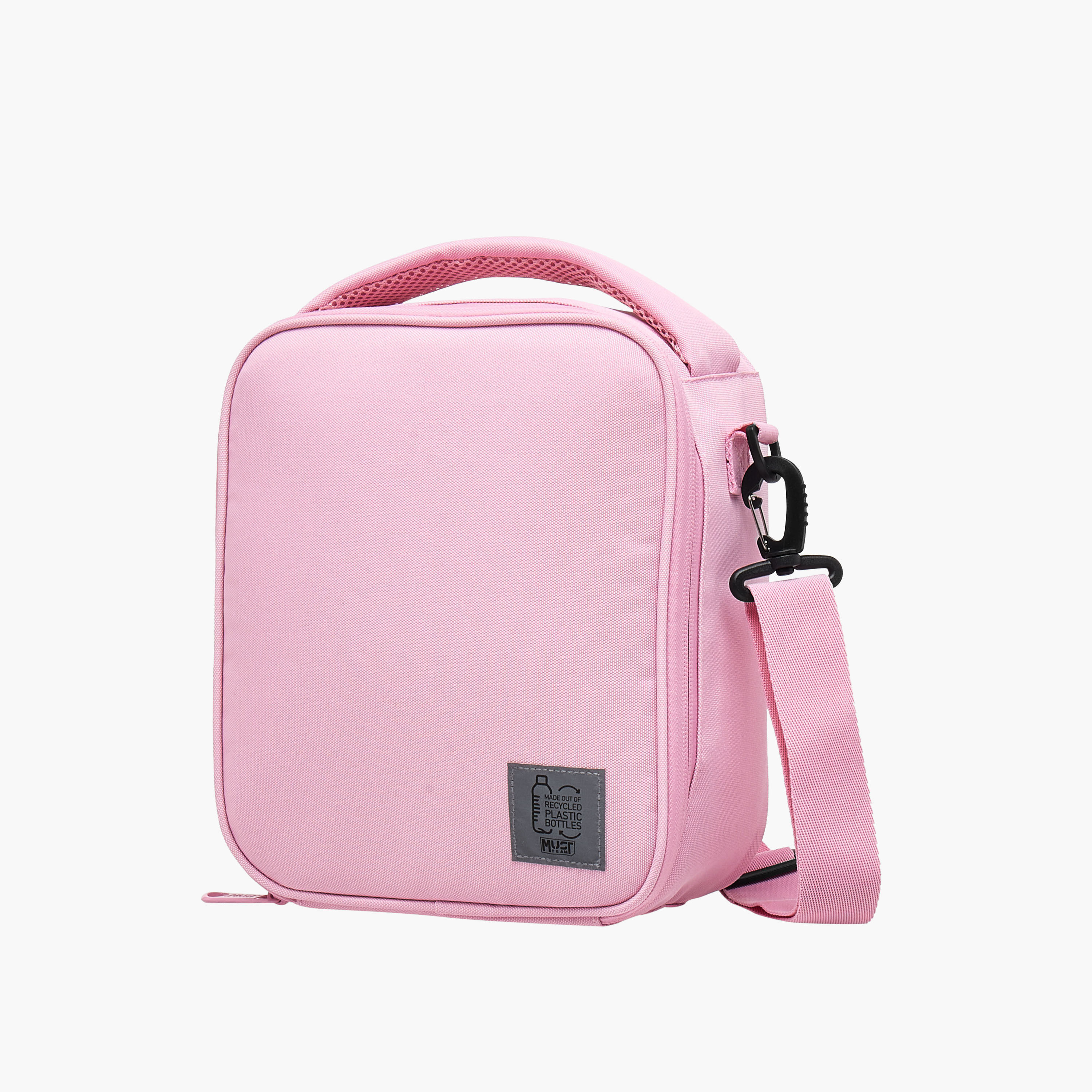 MUST Solid Lunch Bag with Detachable Strap and Zip Closure-school-lunchessentials-lunchbags-image-2