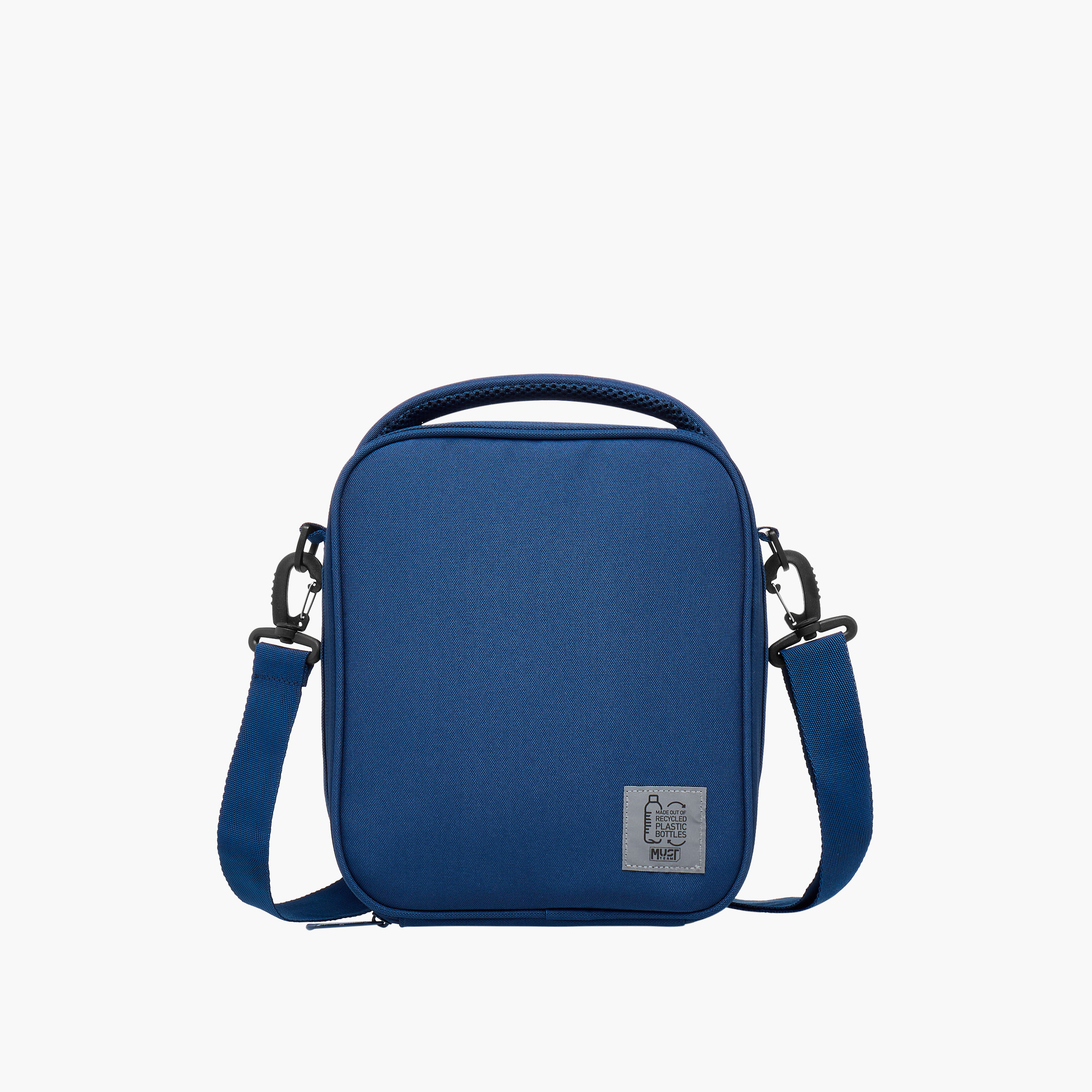 MUST Textured Insulated Lunch Bag with Adjustable Strap-school-lunchessentials-lunchbags-image-1