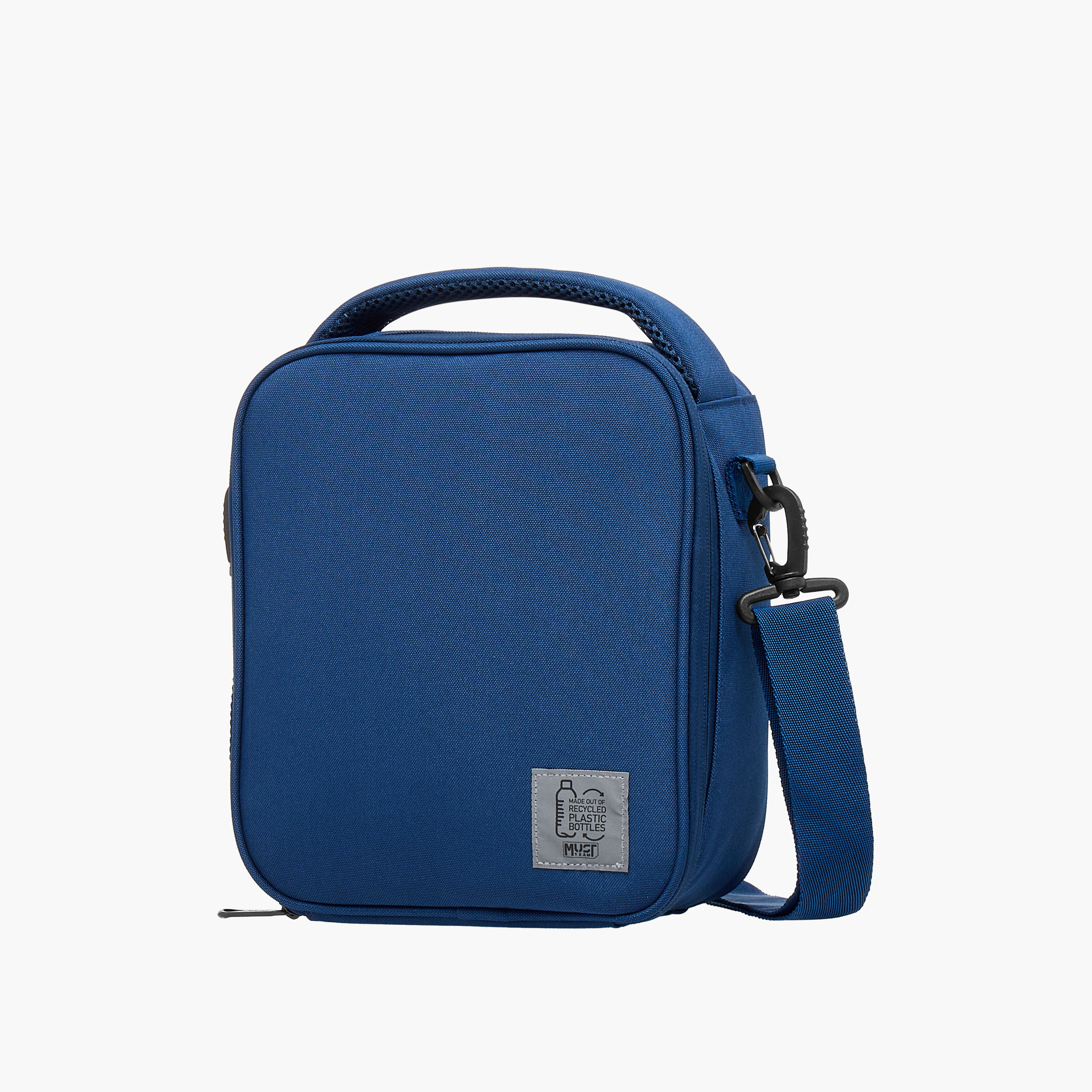 MUST Textured Insulated Lunch Bag with Adjustable Strap-school-lunchessentials-lunchbags-image-2