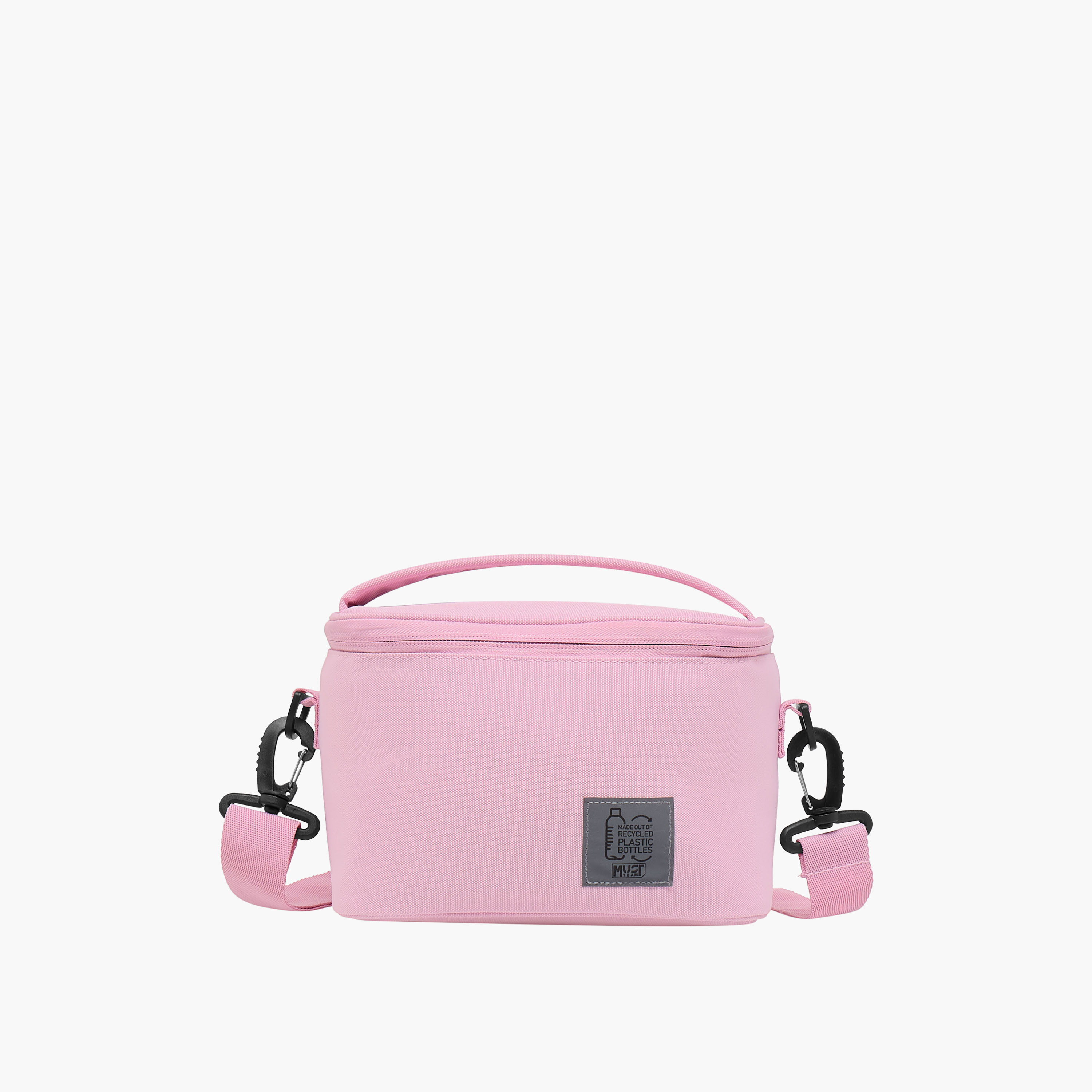 MUST Solid Lunch Bag with Detachable Strap and Zip Closure-school-lunchessentials-lunchbags-image-1