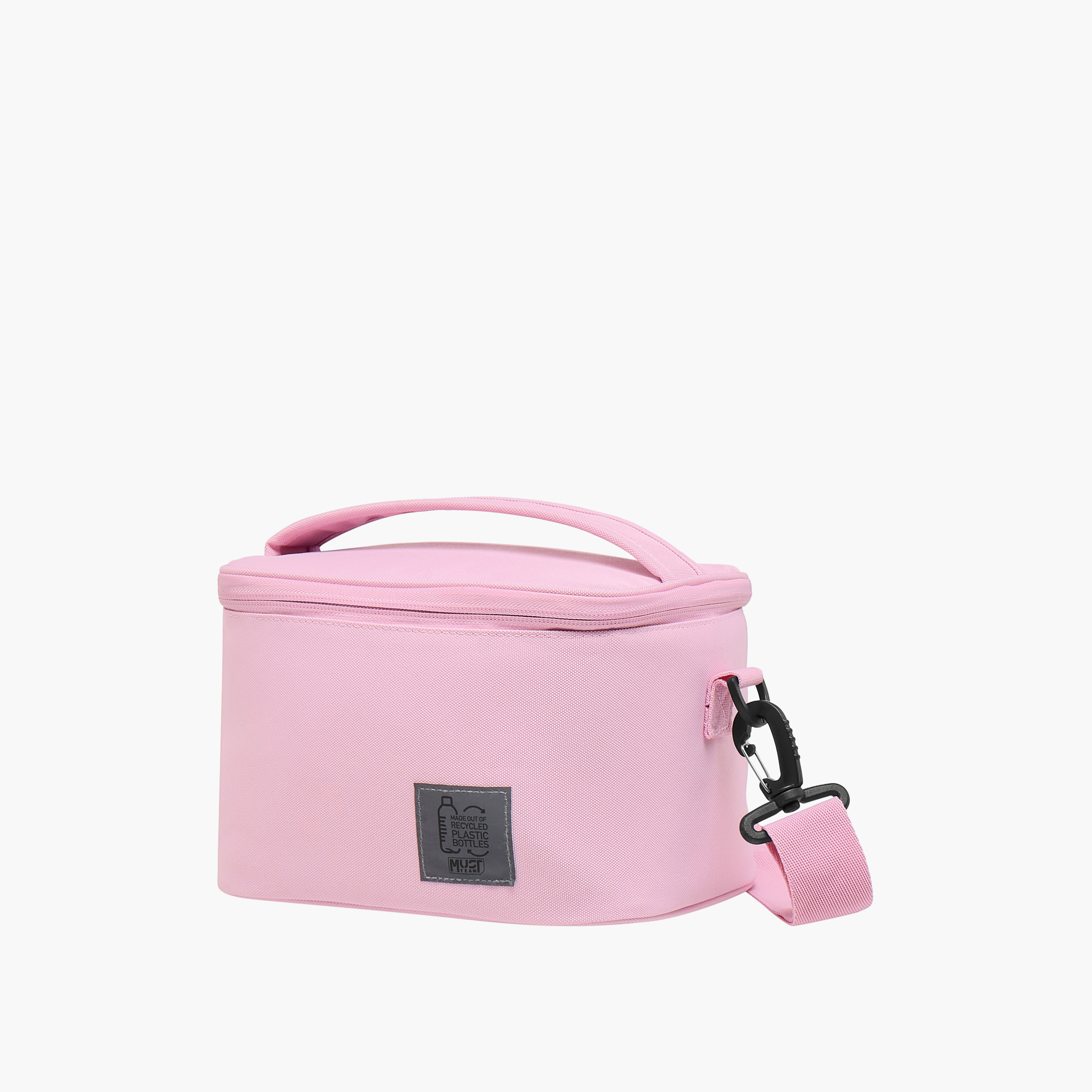 MUST Solid Lunch Bag with Detachable Strap and Zip Closure-school-lunchessentials-lunchbags-image-2