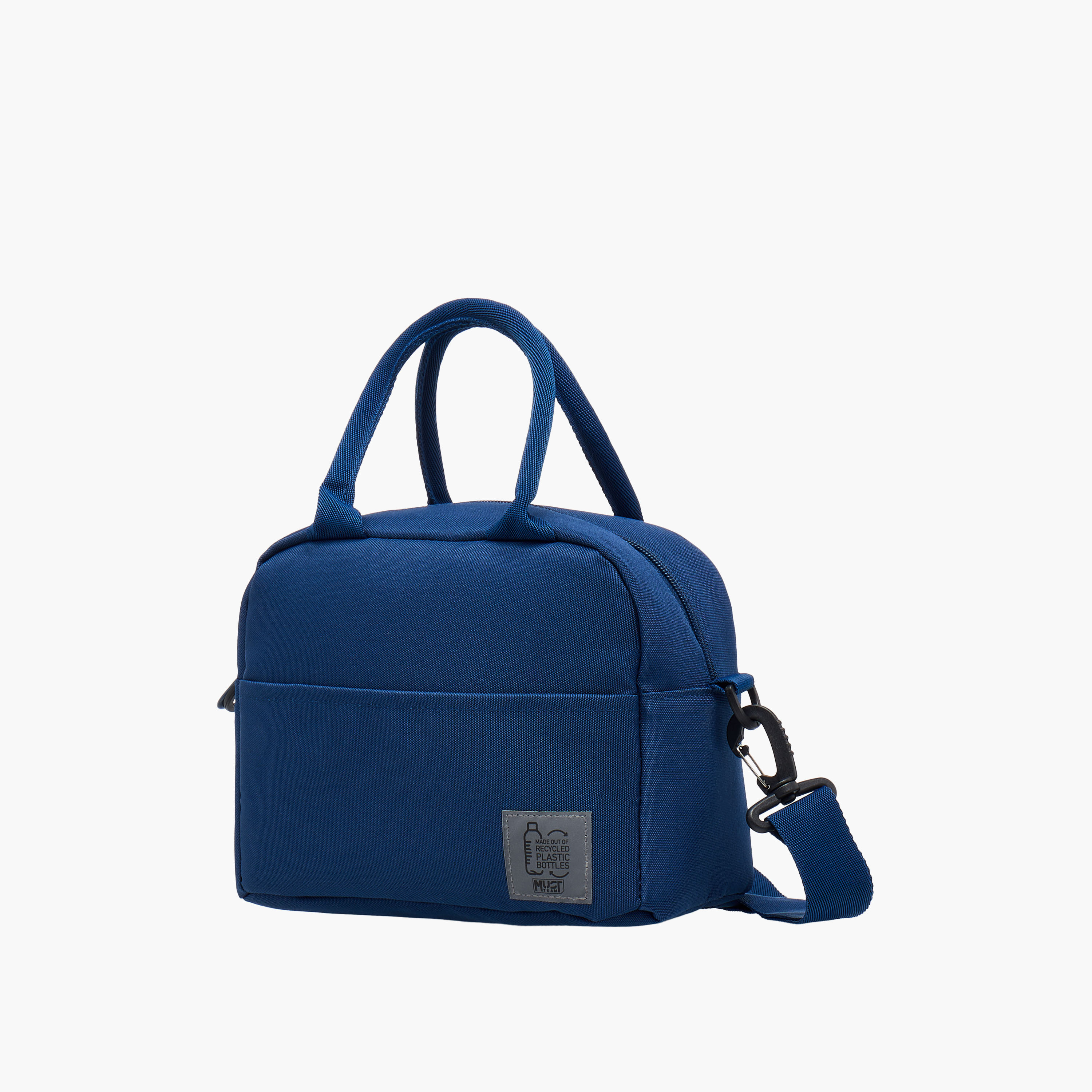 MUST Solid Lunch Bag with Detachable Strap and Zip Closure-school-lunchessentials-lunchbags-image-2
