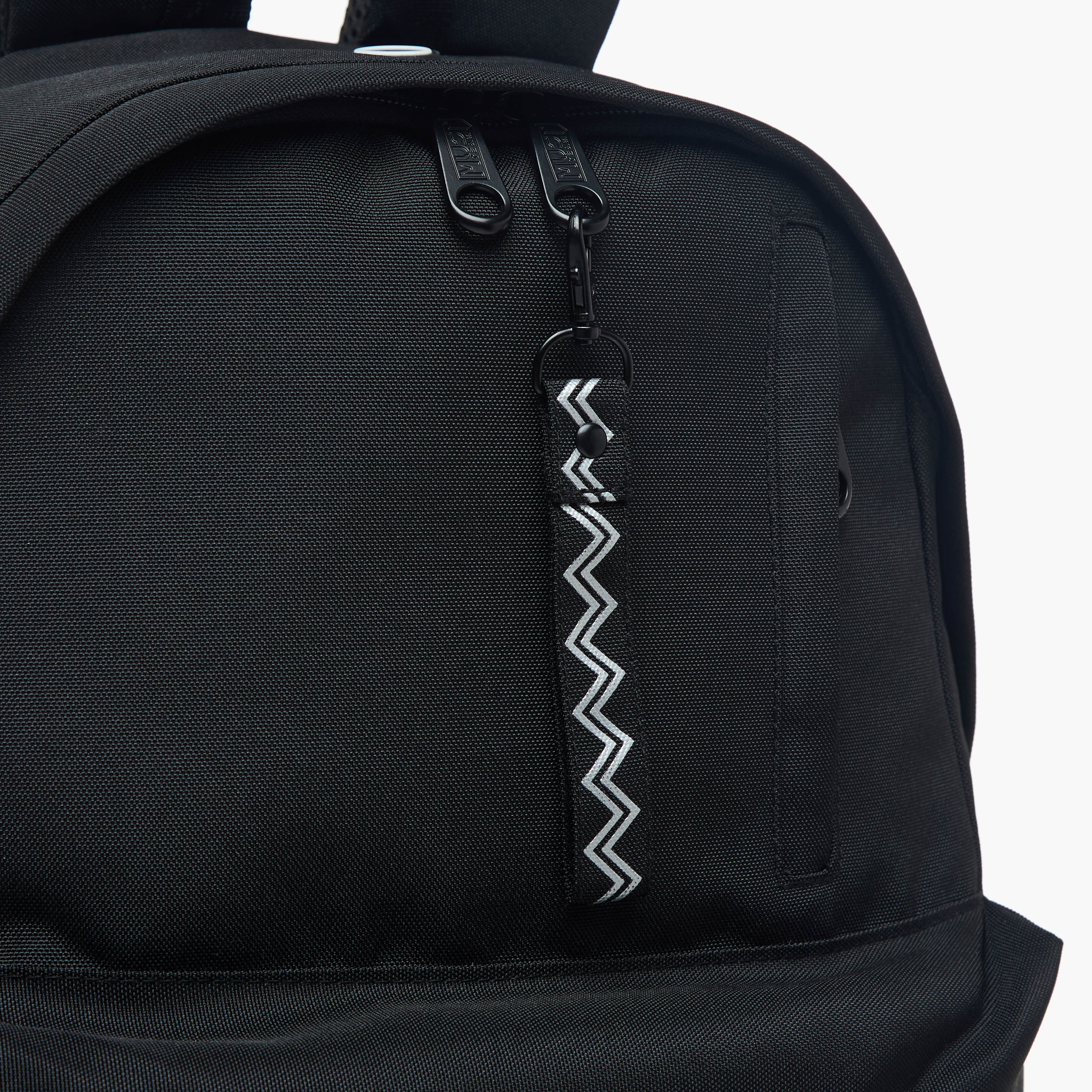 MustTeam Textured Backpack with Zip Closure and Adjustable Strap - 32x17x42 cms-school-bagsandbackpacks-backpacks-image-10