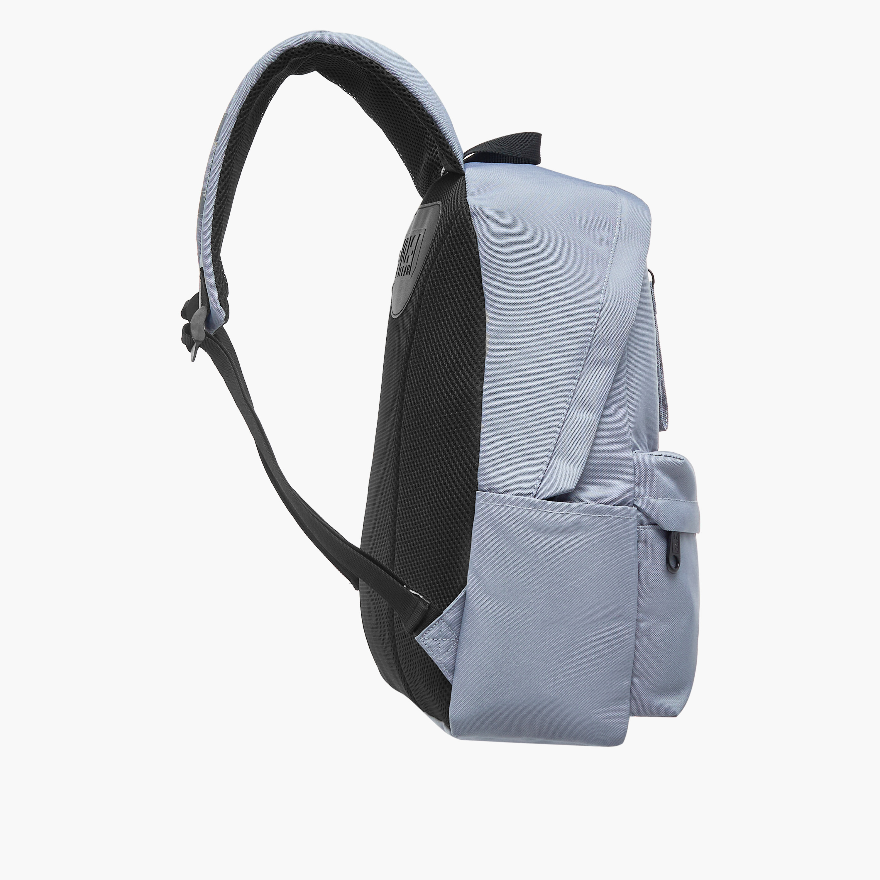MUST Logo Applique Backpack with Adjustable Straps and Zip Closure - 32x17x42 cms-promo_LS20_OMN-image-5