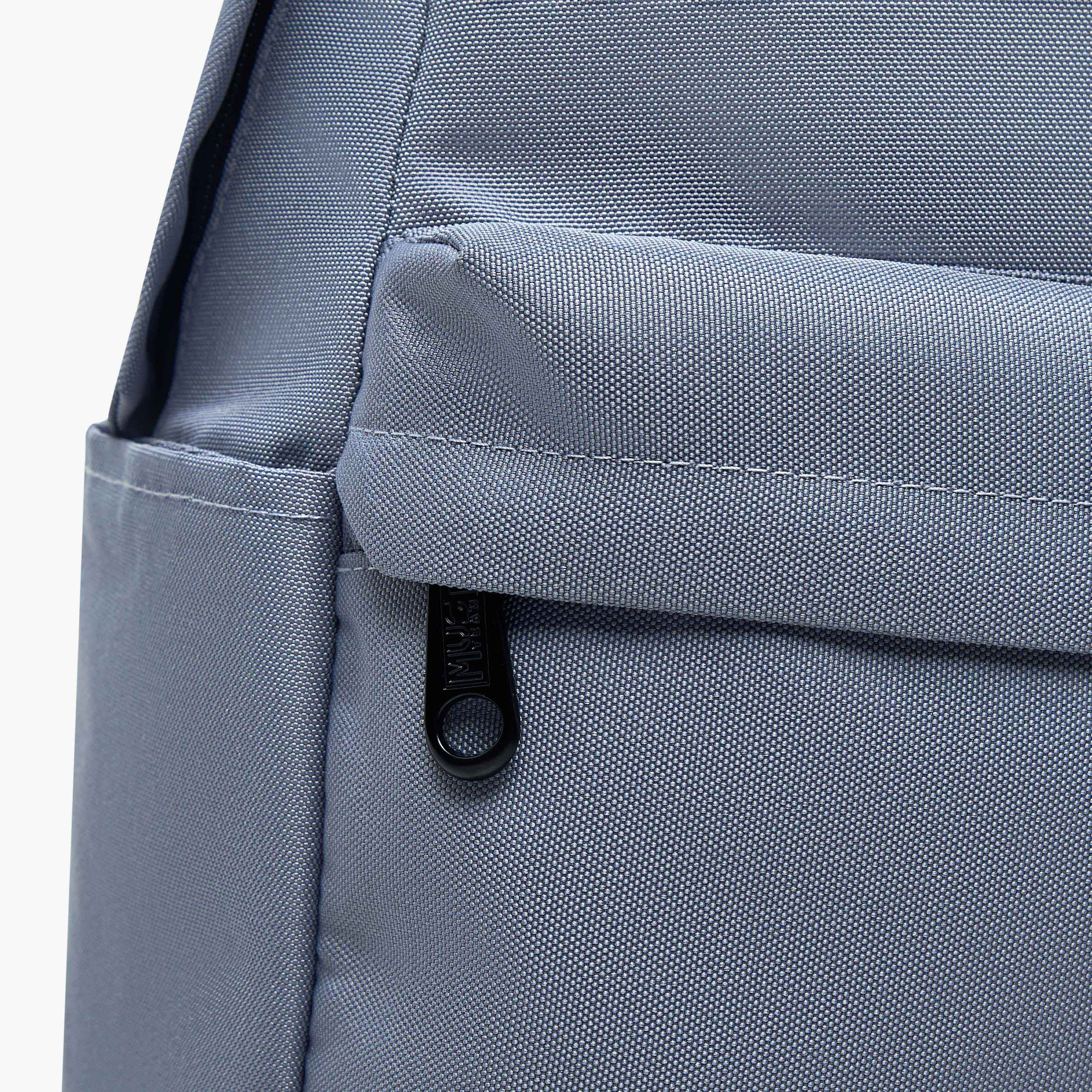 MUST Logo Applique Backpack with Adjustable Straps and Zip Closure - 32x17x42 cms-promo_LS20_OMN-image-8