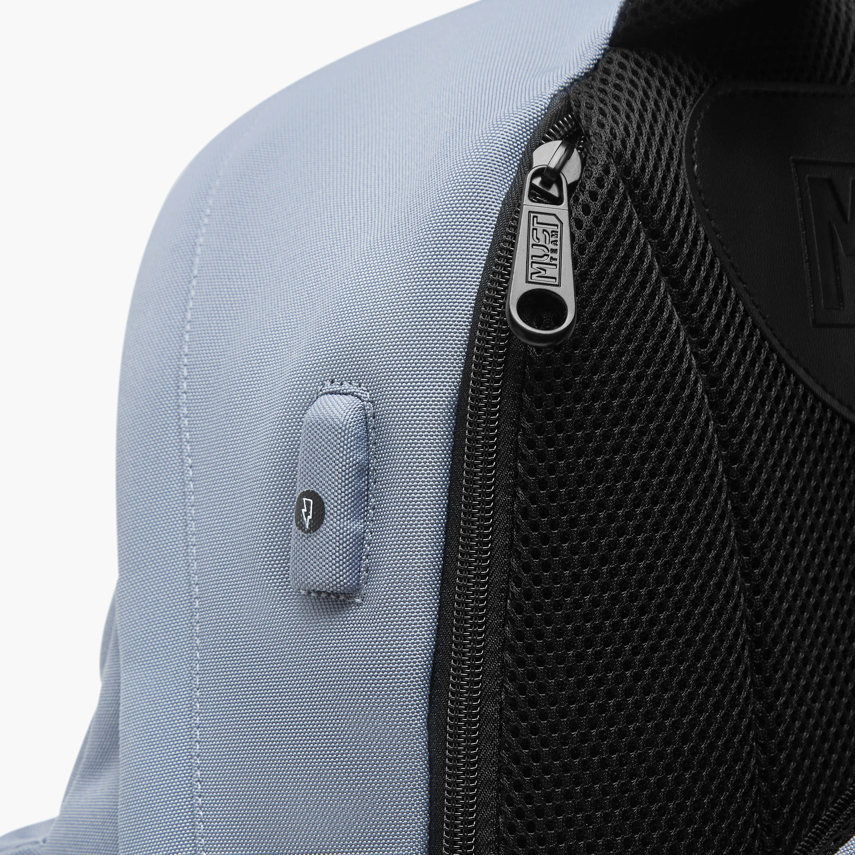 MUST Logo Applique Backpack with Adjustable Straps and Zip Closure - 32x17x42 cms-promo_LS20_OMN-image-10