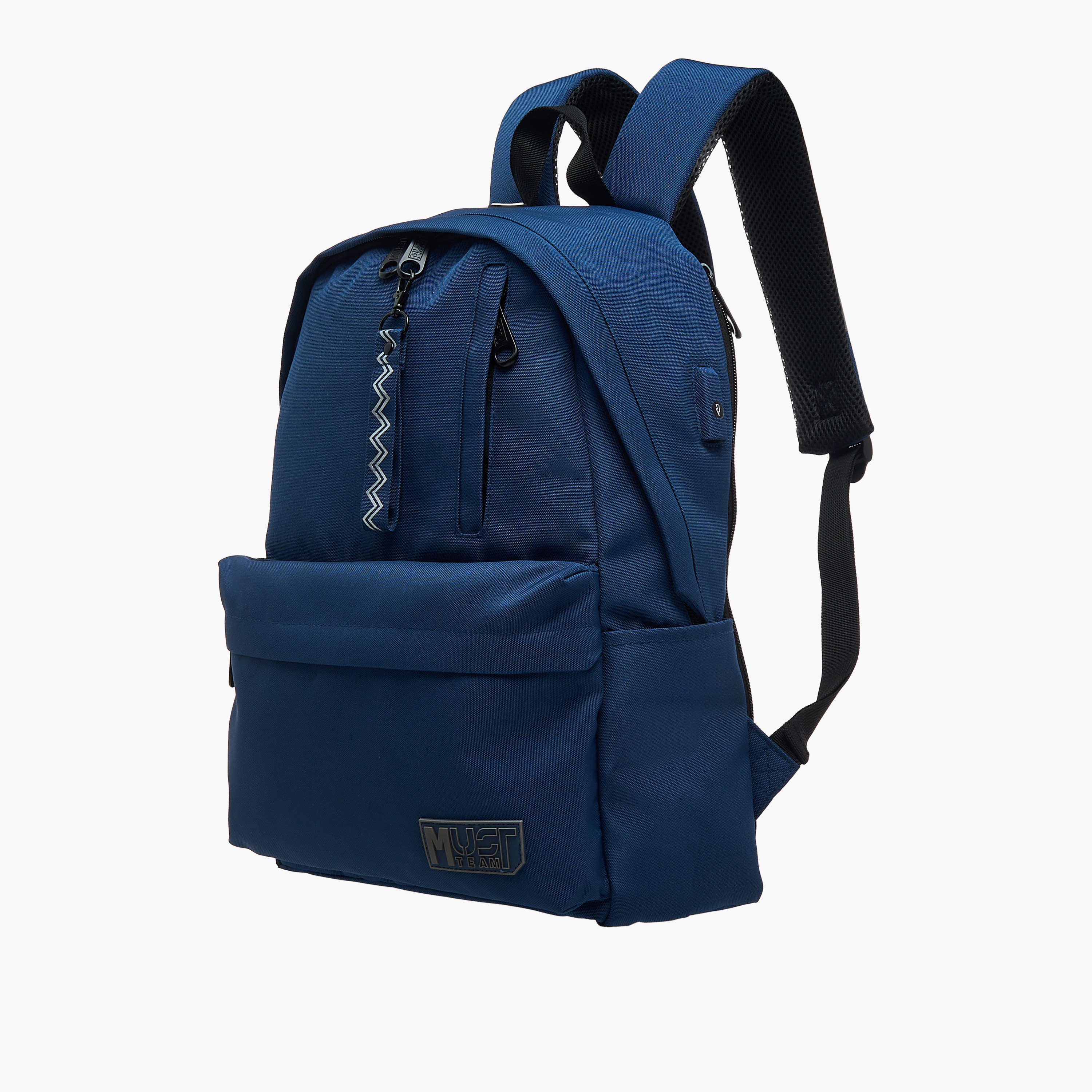 شنطة ظهر سادة بحمّالات قابلة للتعديل وسحاب إغلاق من ماست - 32x17x42 سم-school-bagsandbackpacks-backpacks-image-4
