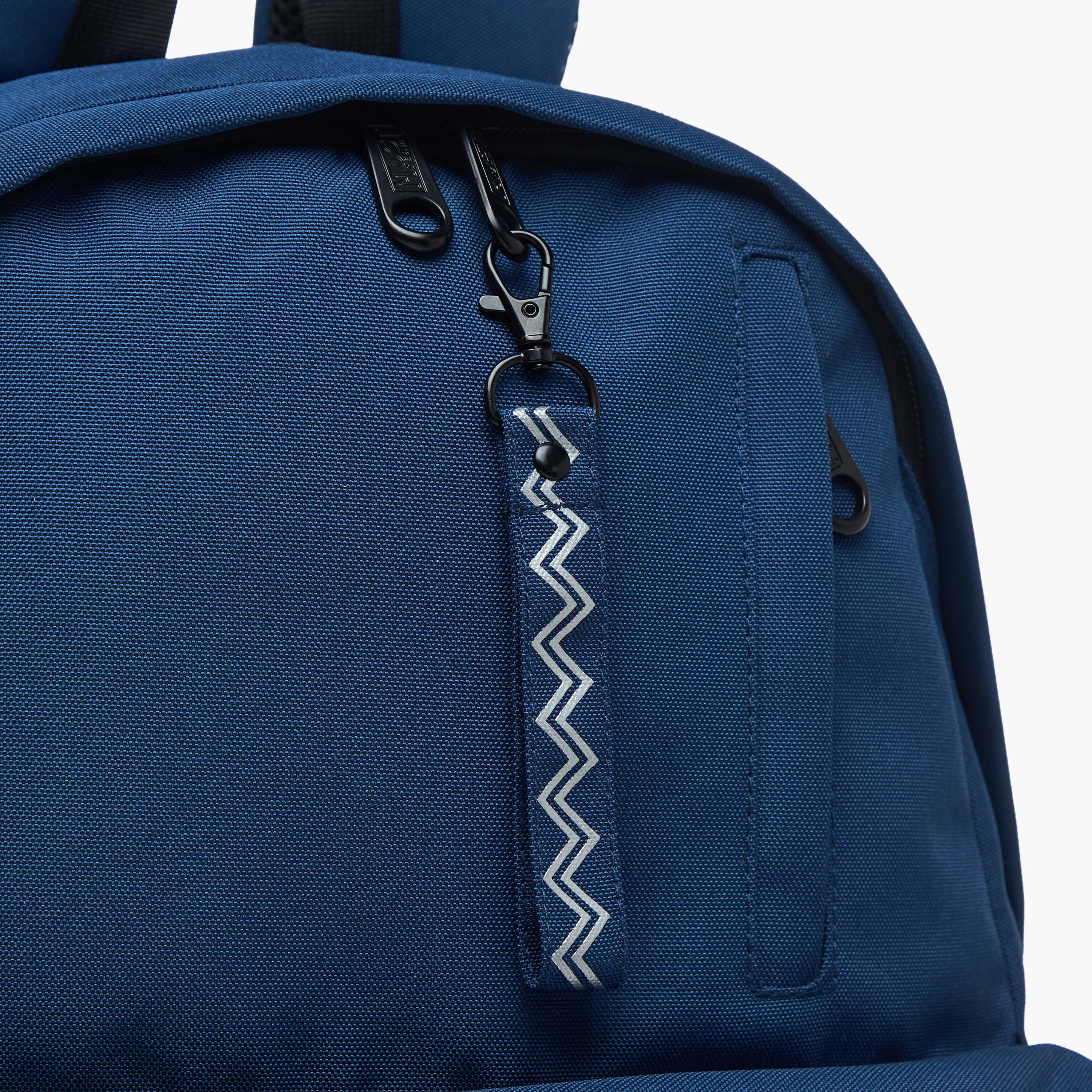 شنطة ظهر سادة بحمّالات قابلة للتعديل وسحاب إغلاق من ماست - 32x17x42 سم-school-bagsandbackpacks-backpacks-image-8