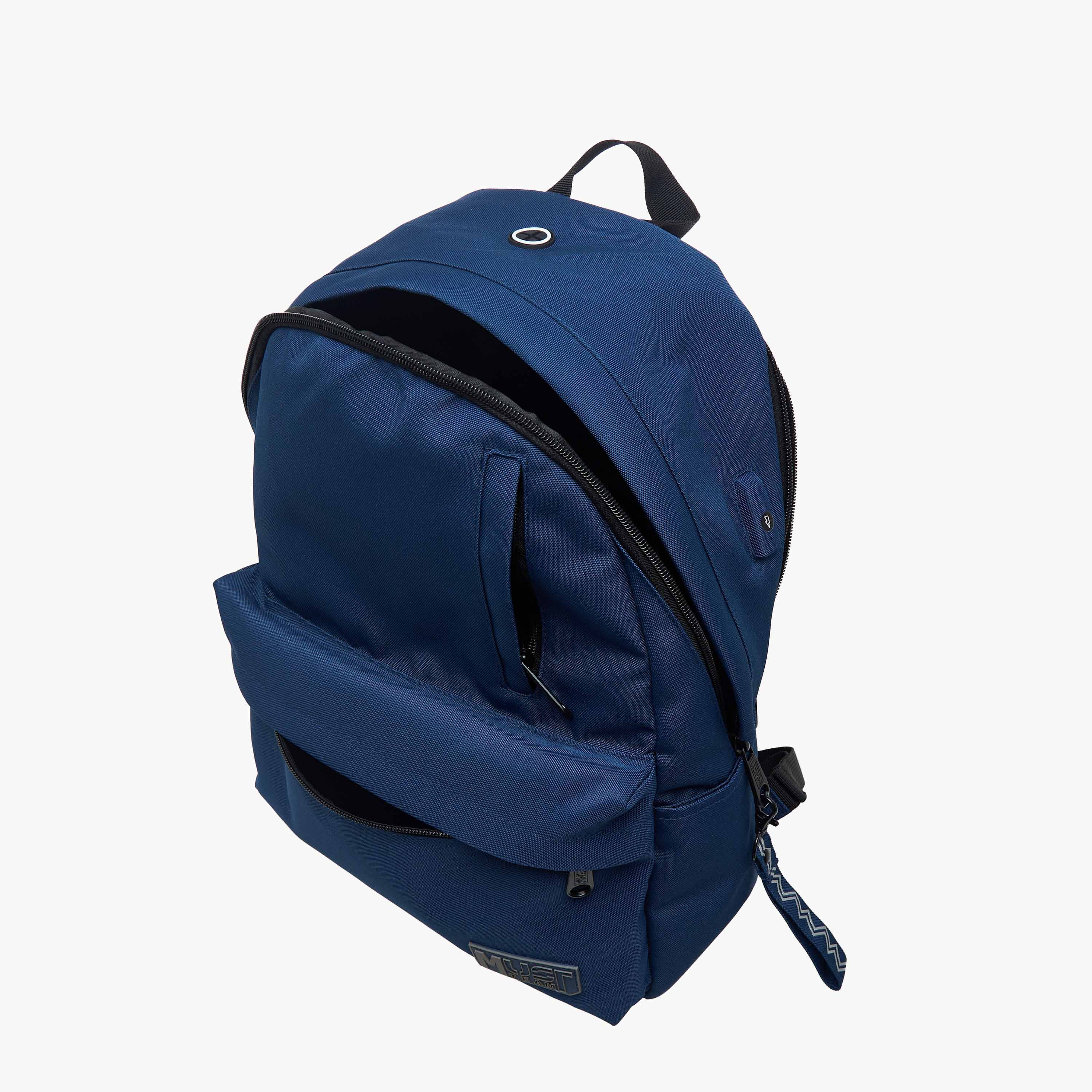 شنطة ظهر سادة بحمّالات قابلة للتعديل وسحاب إغلاق من ماست - 32x17x42 سم-school-bagsandbackpacks-backpacks-image-11