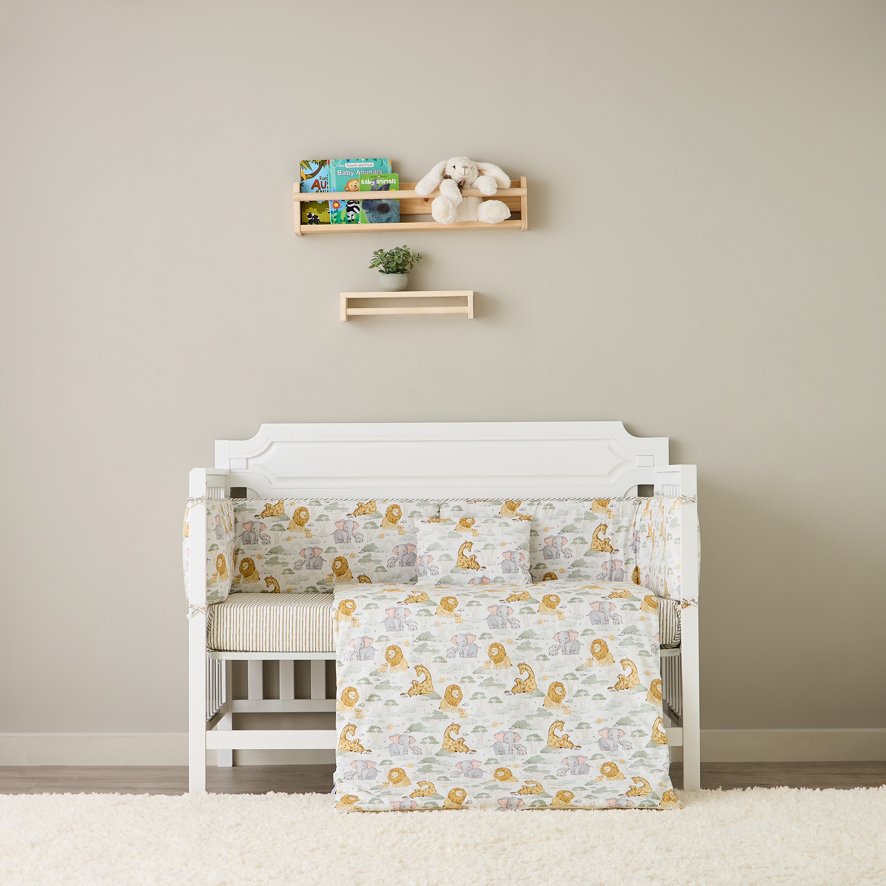 Juniors 4-Piece Printed Bedding Set - 90x130 cm-baby-nursery-babybedding-image-5