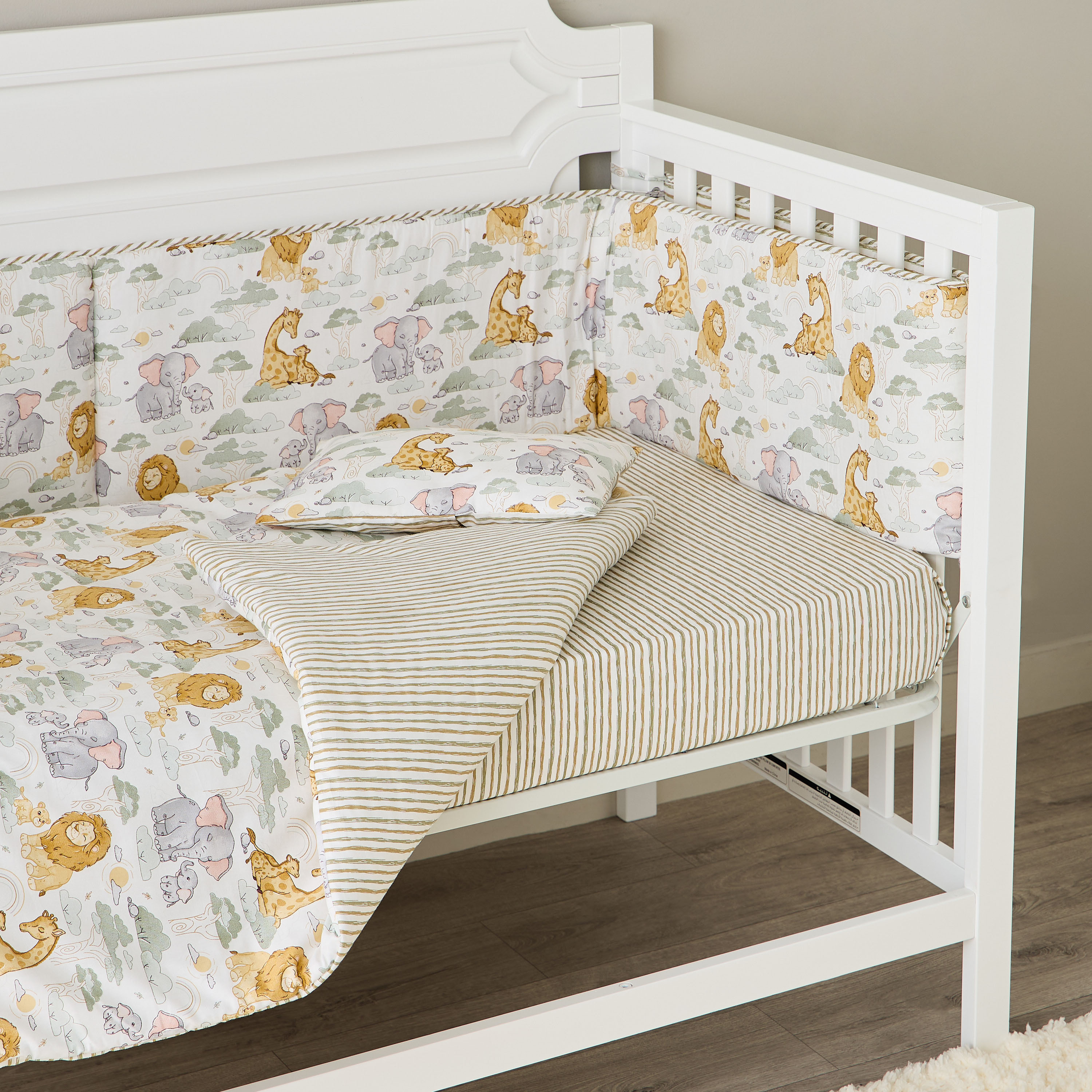 Juniors 4-Piece Printed Bedding Set - 90x130 cm-baby-nursery-babybedding-image-7