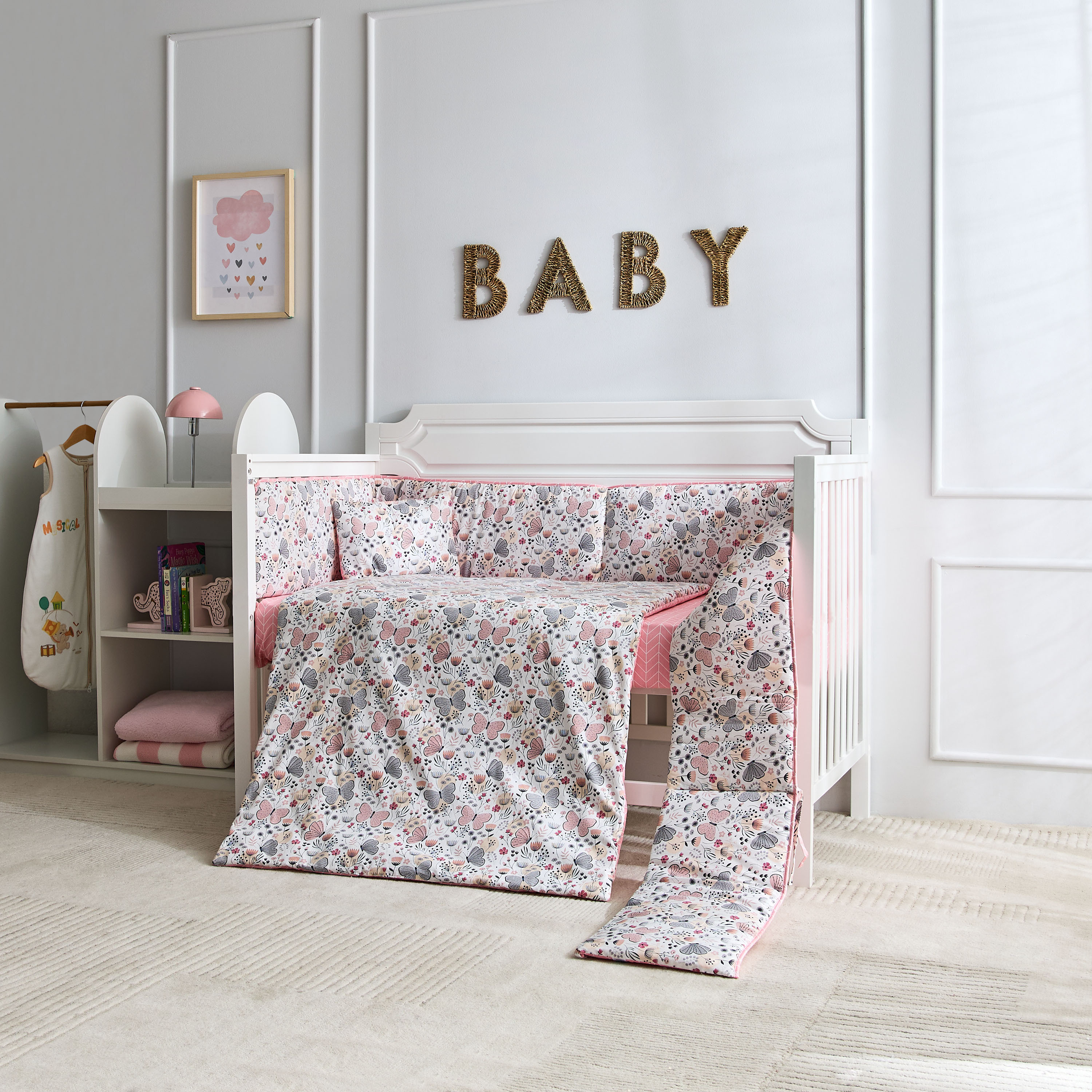 Juniors 4-Piece Printed Bedding Set - 90x130 cm-baby-nursery-babybedding-image-1