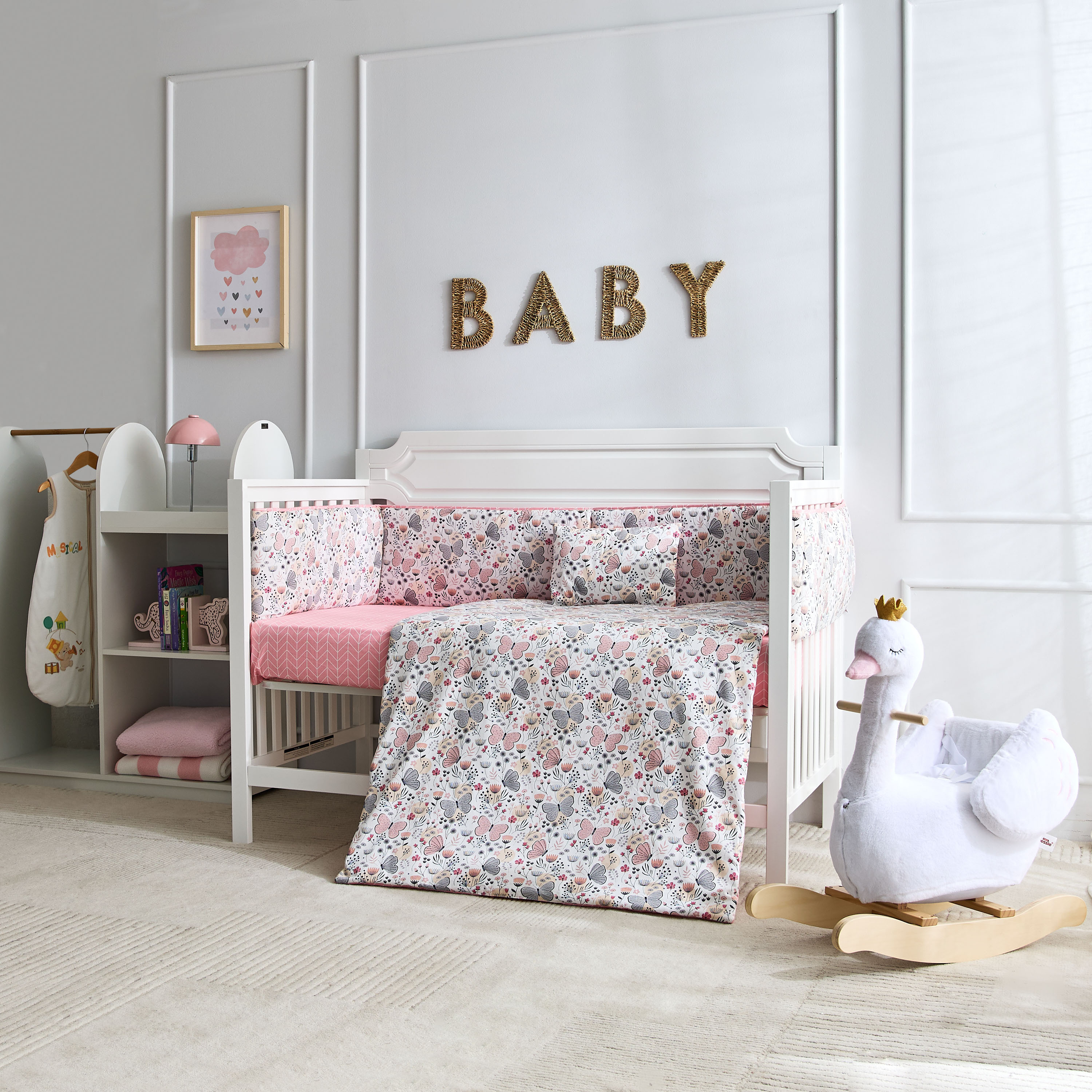 Juniors 4-Piece Printed Bedding Set - 90x130 cm-baby-nursery-babybedding-image-14
