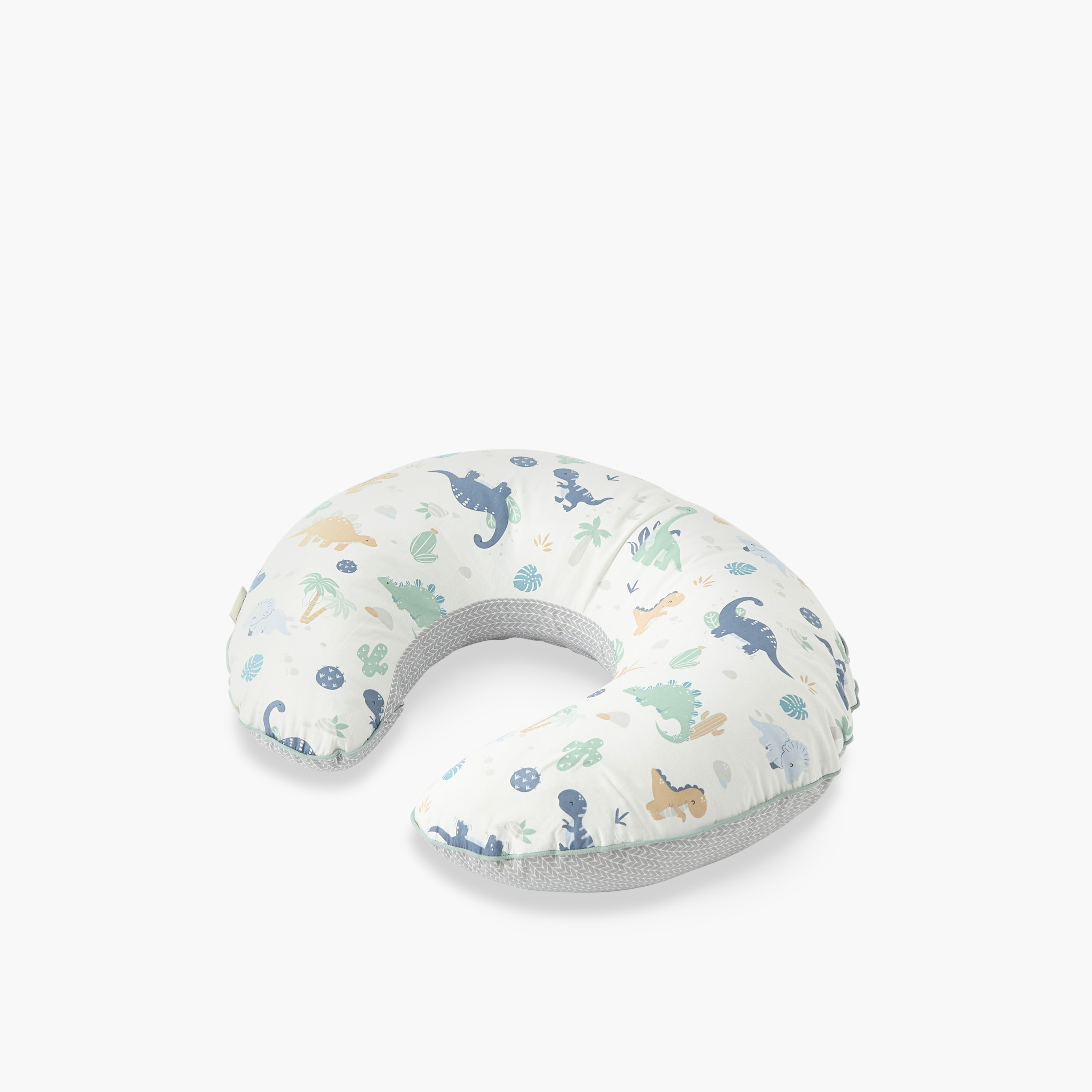 Juniors Dinosaur Print Feeding Pillow-baby-nursery-babybedding-image-1