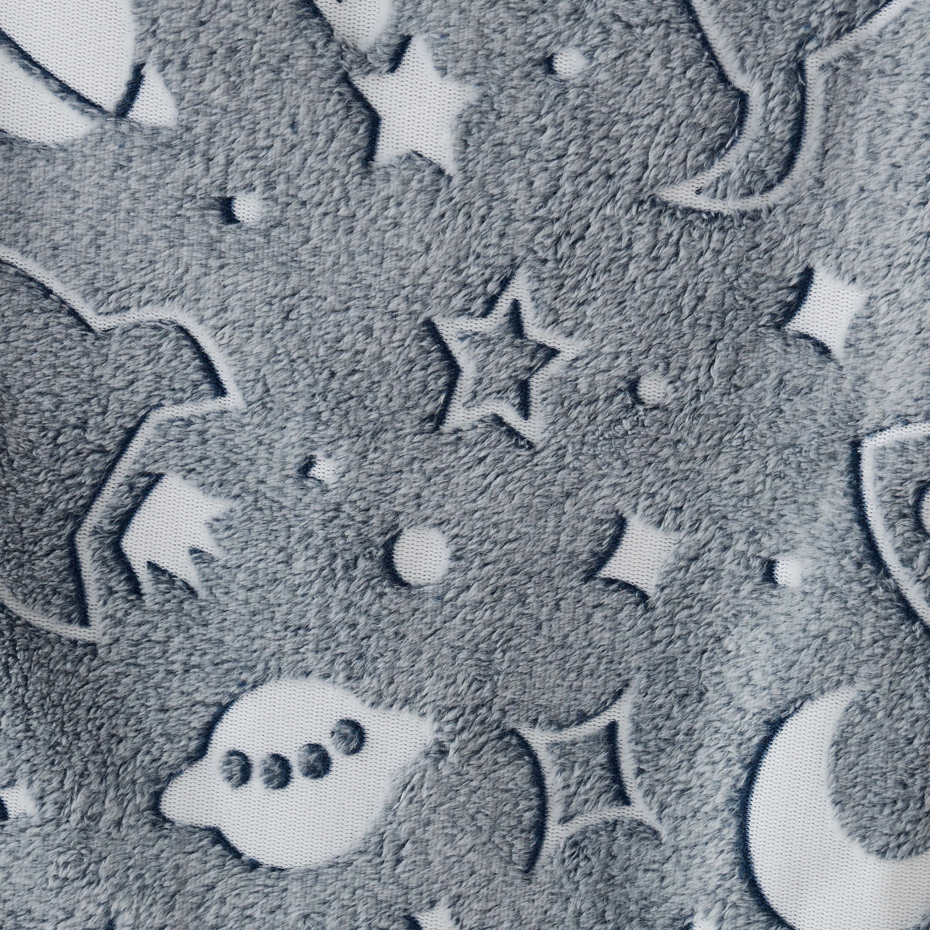 بطانية راشيل تتوهج في الظلام بطبعات فضاء من جونيورز - 100x150 سم-baby-nursery-blanketsandswaddles-blanketsandquilts-image-5
