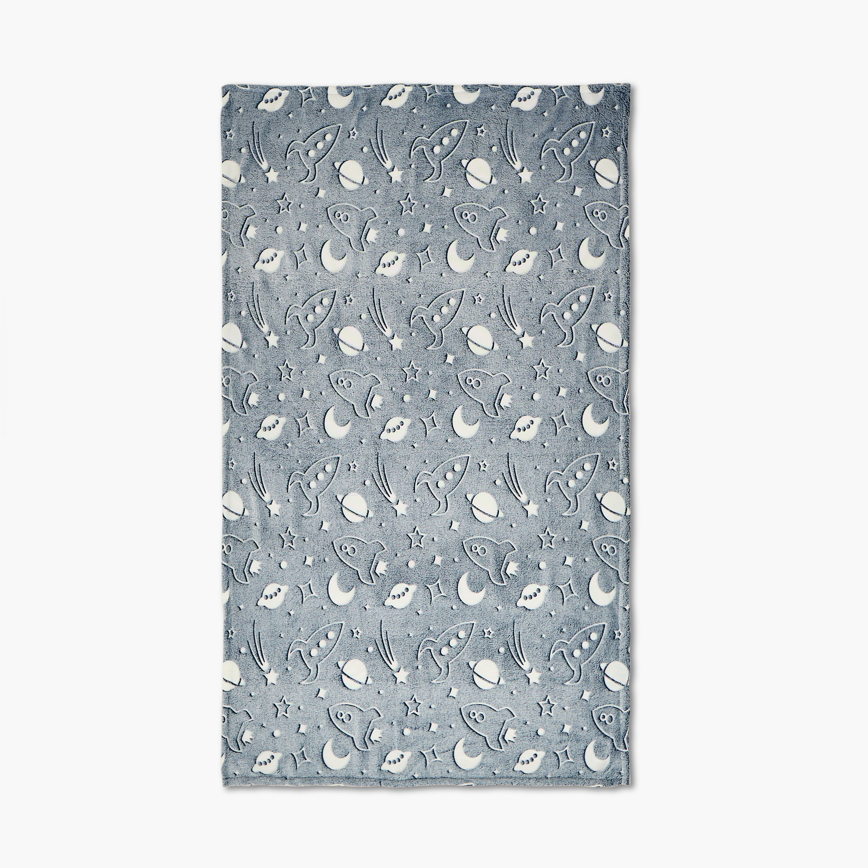 Juniors Space Print Glow-in-the-Dark Raschel Blanket - 100x150 cm-baby-nursery-blanketsandswaddles-blanketsandquilts-image-6