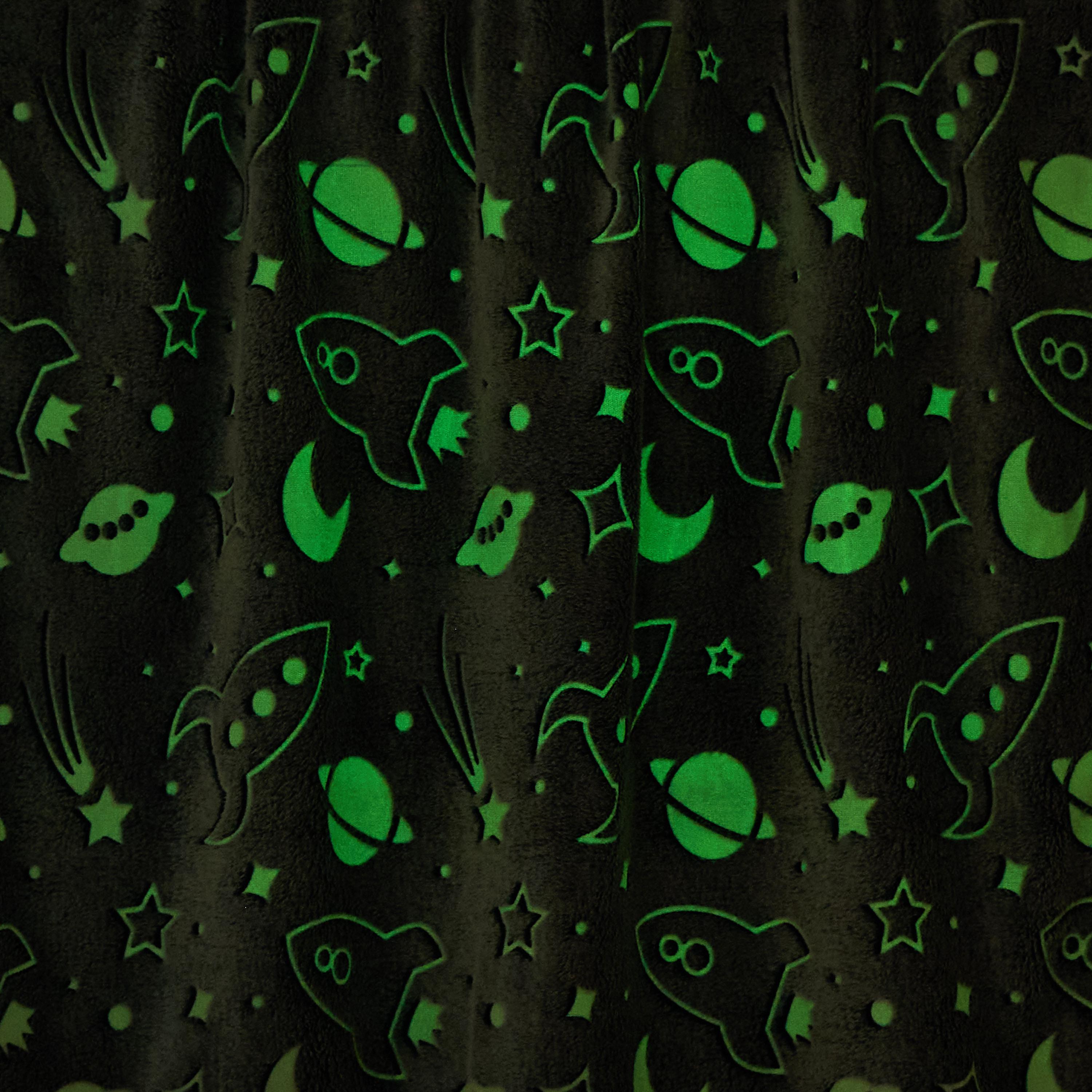 Juniors Space Print Glow-in-the-Dark Raschel Blanket - 100x150 cm-baby-nursery-blanketsandswaddles-blanketsandquilts-image-7