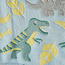 Juniors Dinosaur Print Glow-in-the-Dark Raschel Blanket - 100x150 cm-baby-nursery-blanketsandswaddles-blanketsandquilts-image-5