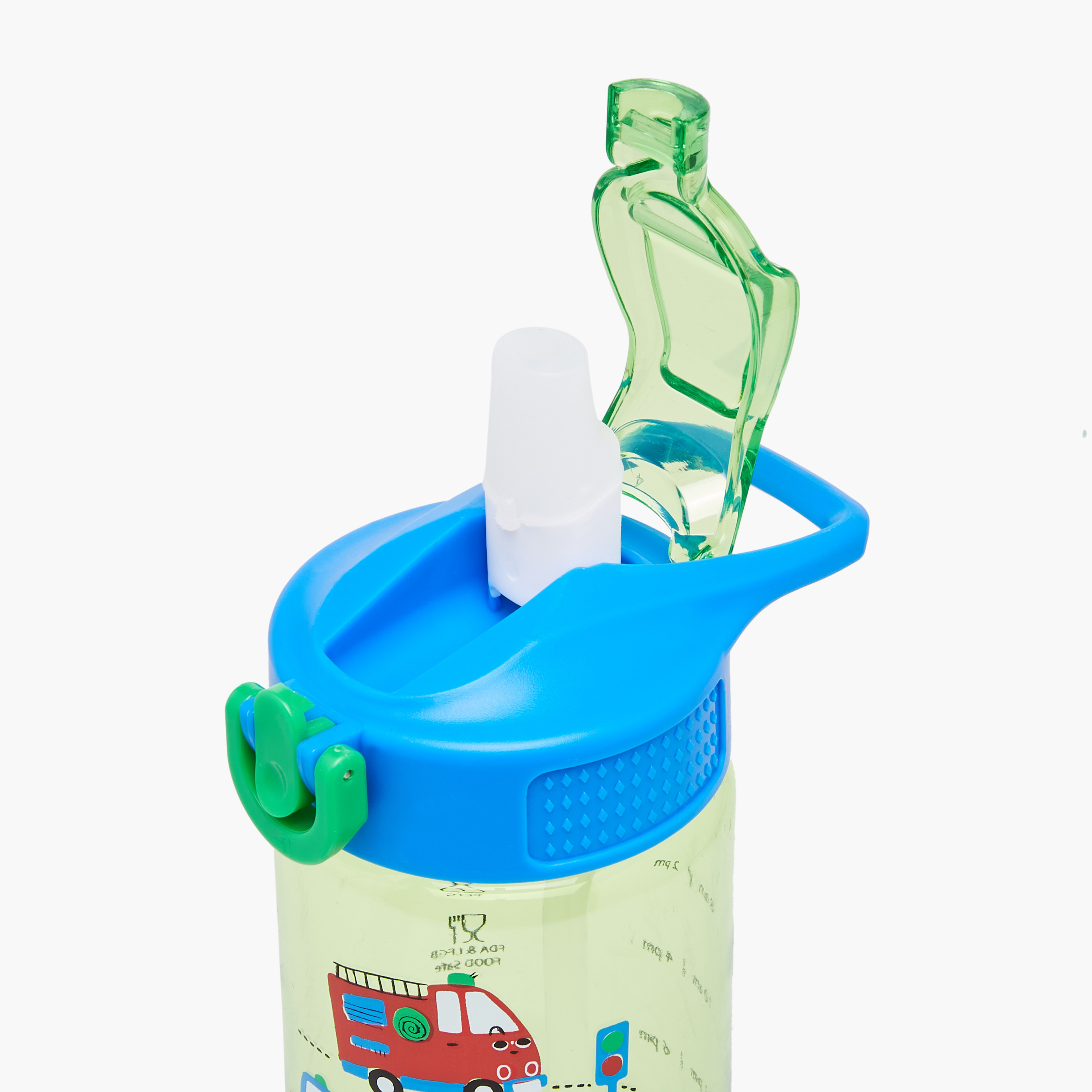 icon Printed Plastic Water Bottle with Sipper and BPA-Free – 500 ml-school-waterbottles-image-5