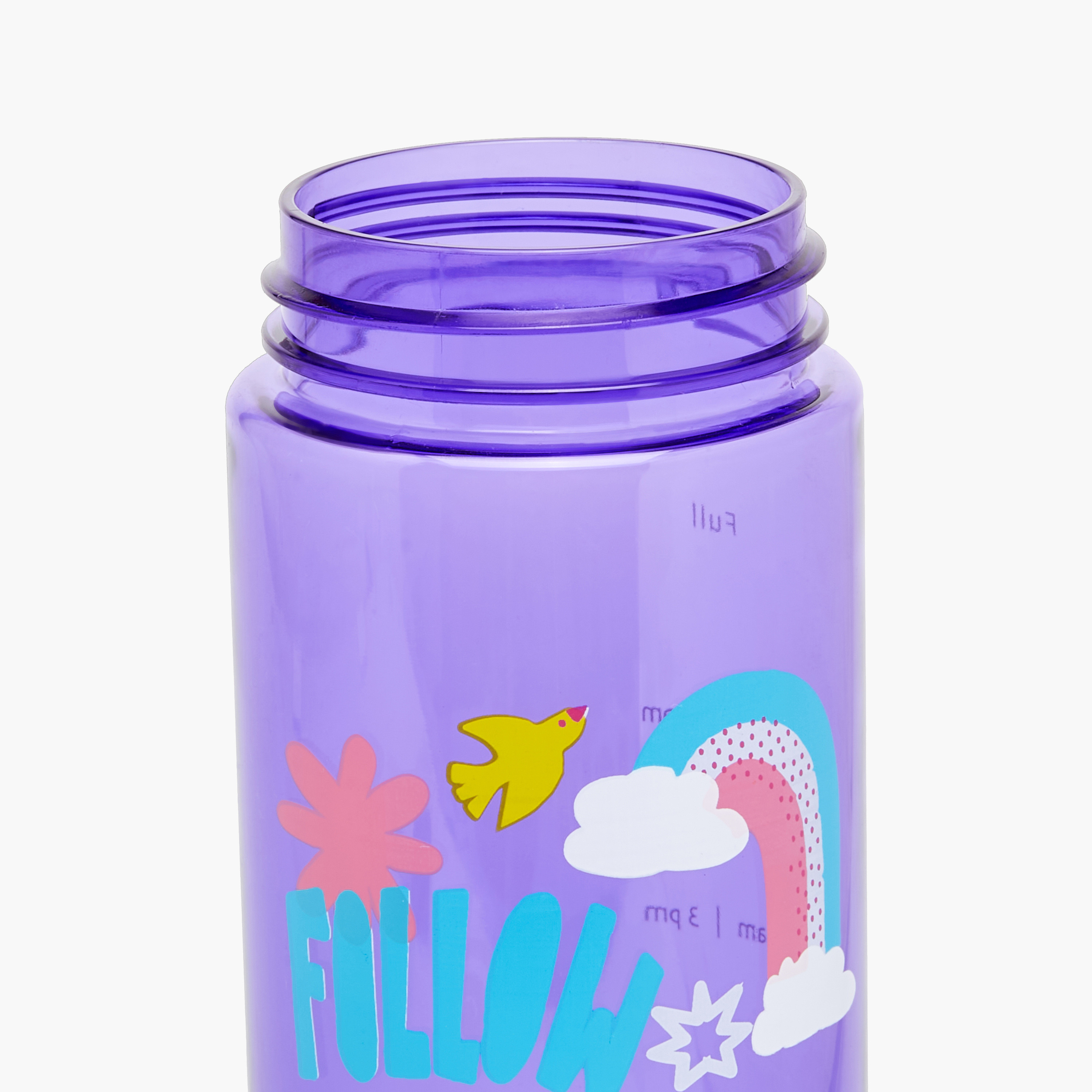 icon Printed Plastic Water Bottle with BPA-Free – 700 ml-school-waterbottles-image-6