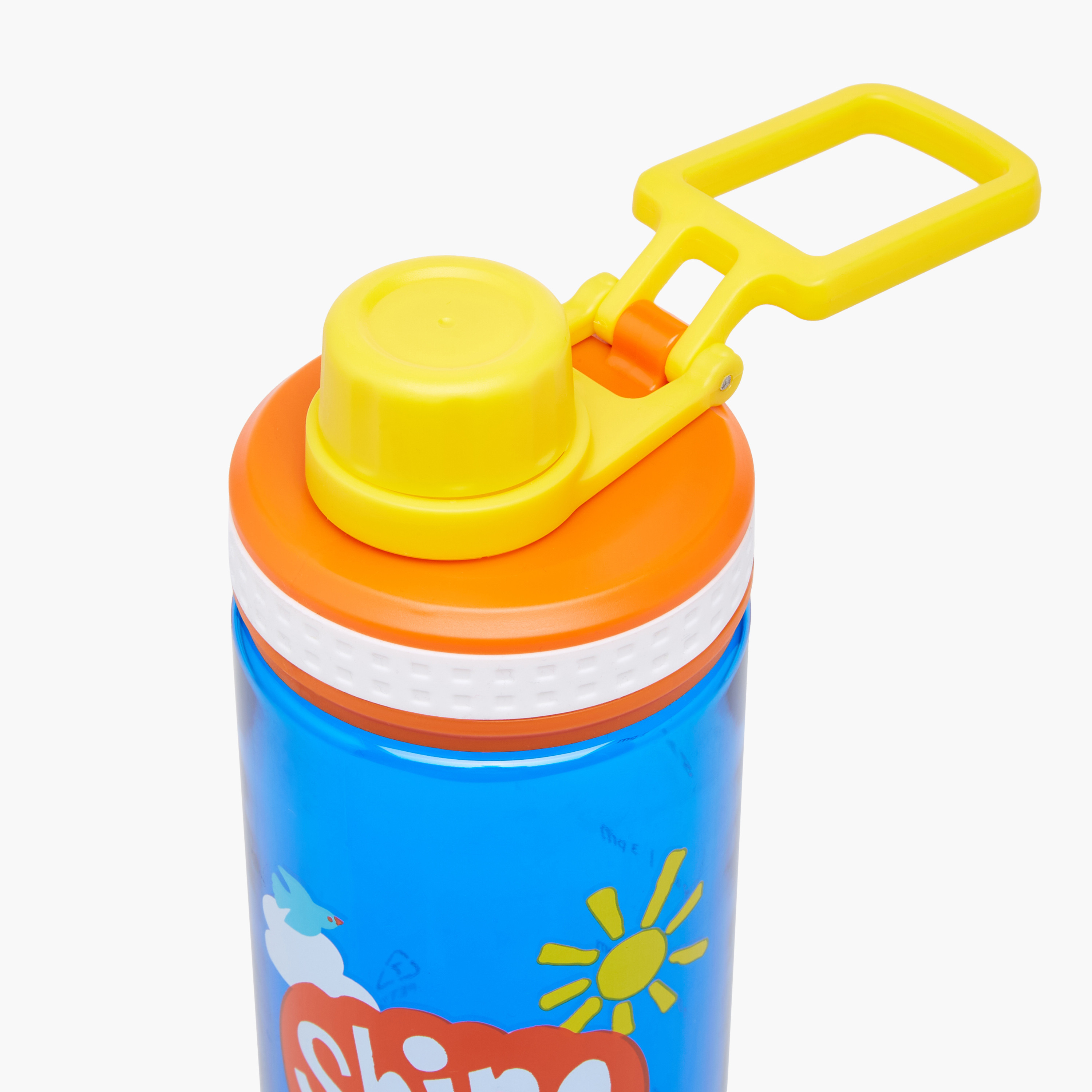 icon Slogan Plastic Water Bottle with BPA-Free – 700 ml-school-waterbottles-image-3